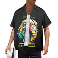 LION of Judah Men's All Over Print Shirt Made In USA Ships to USA Only