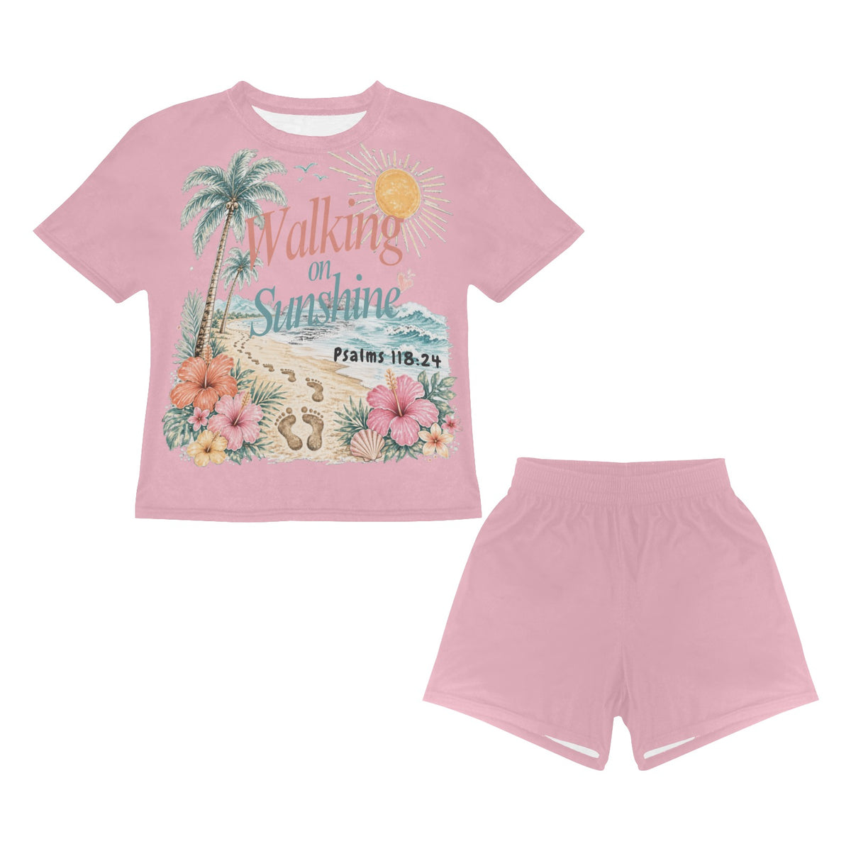 Little Girls' Short Pajama Set (Sets 01)