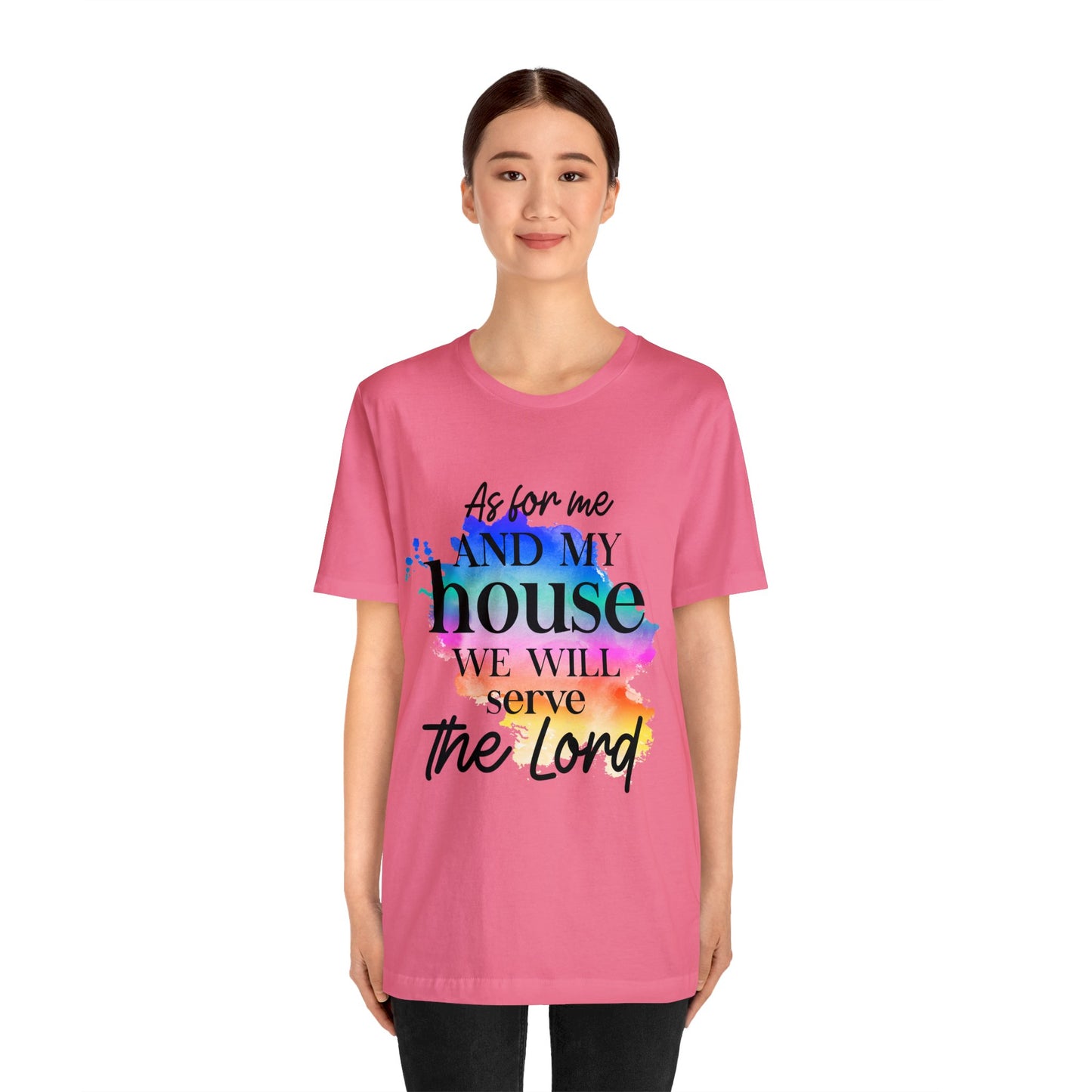 As For Me and My House - Unisex Jersey Short Sleeve Tee