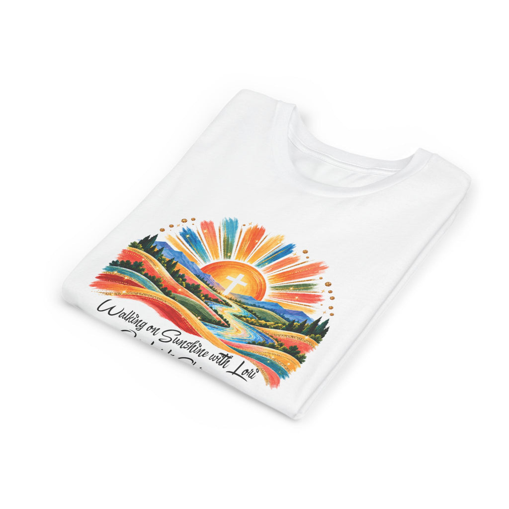 Youth Short Sleeve Tee – Walking On Sunshine with Lords Glory Design