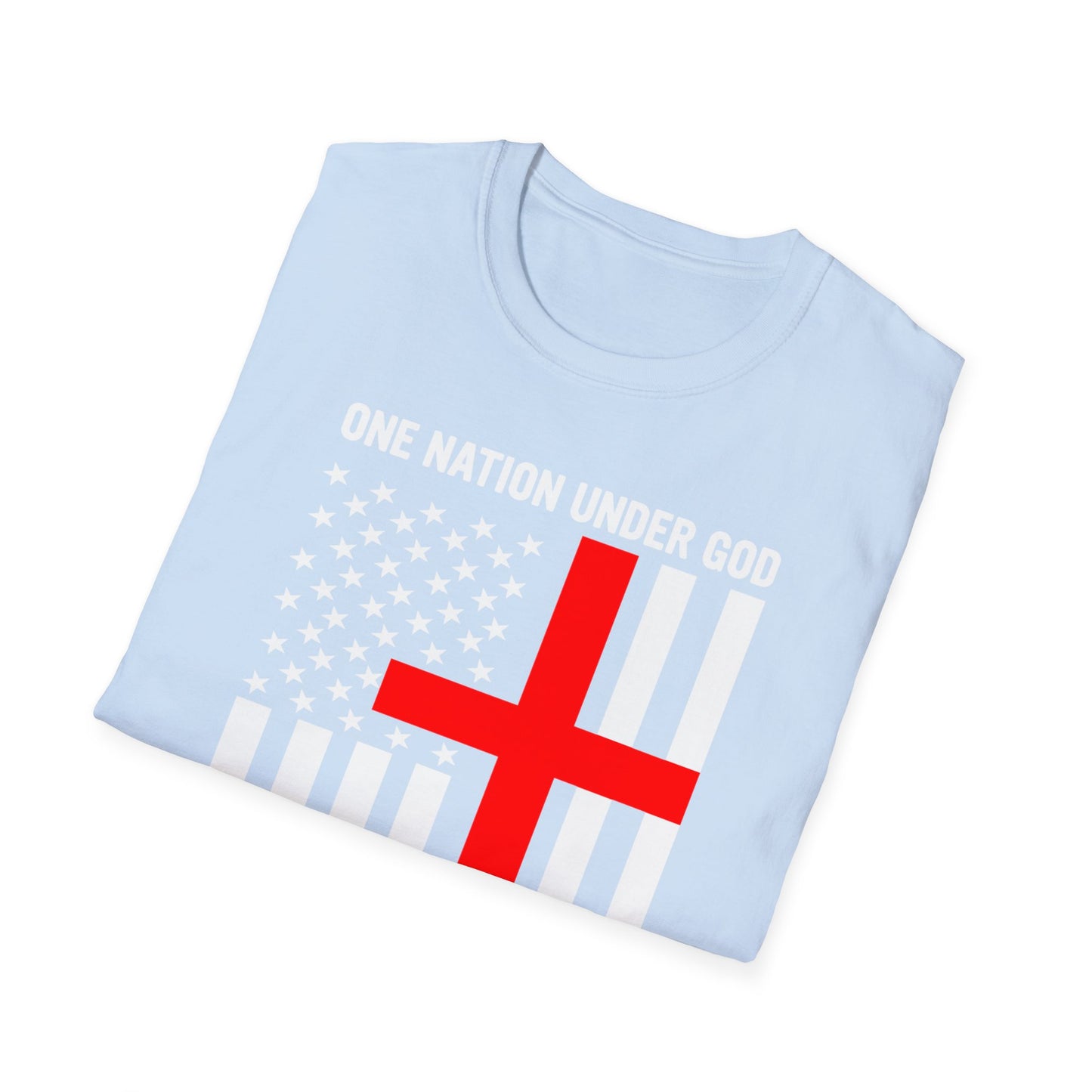 One Nation Under GOD - Unisex Softstyle T-Shirt