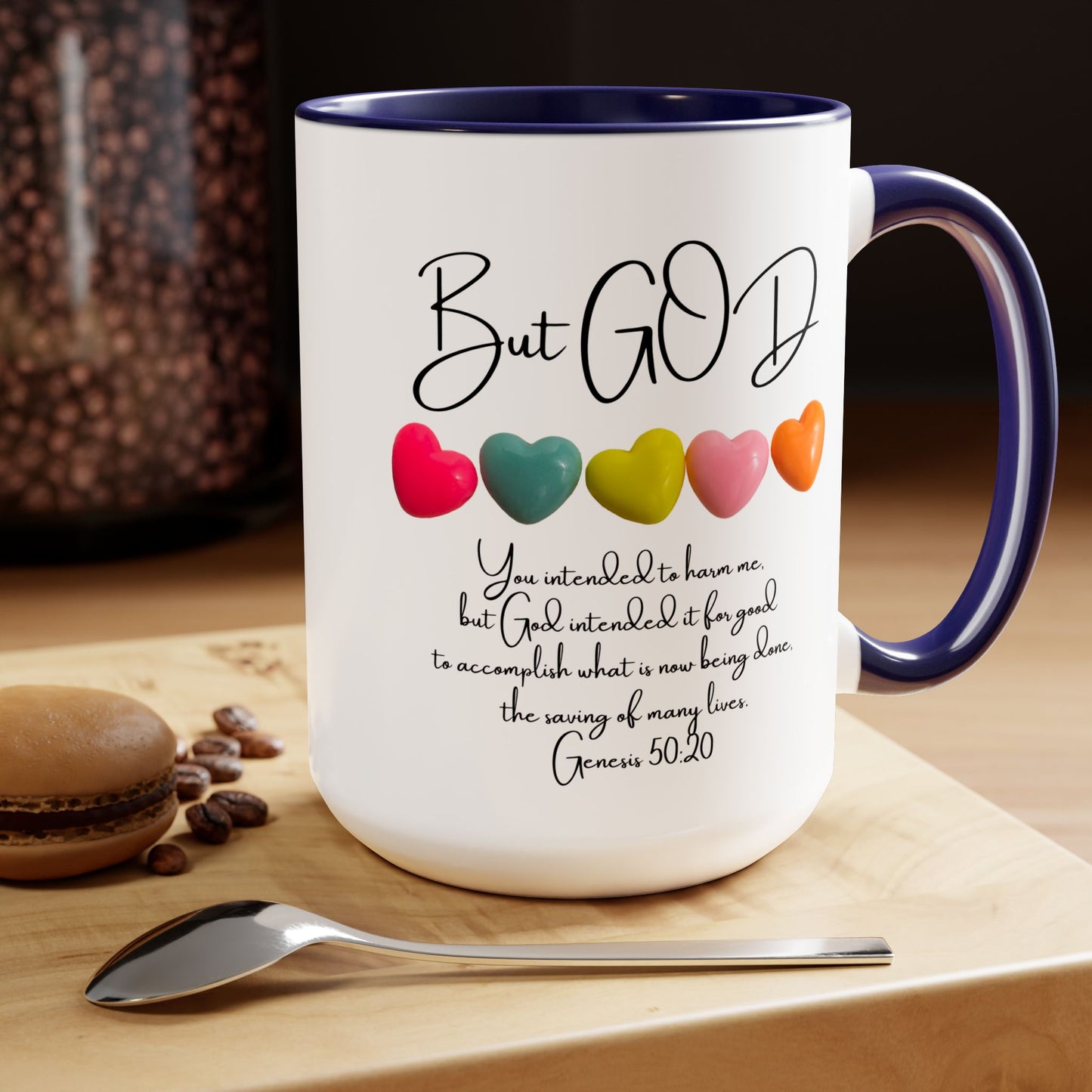 but GOD Two-Tone Coffee Mugs, 15oz