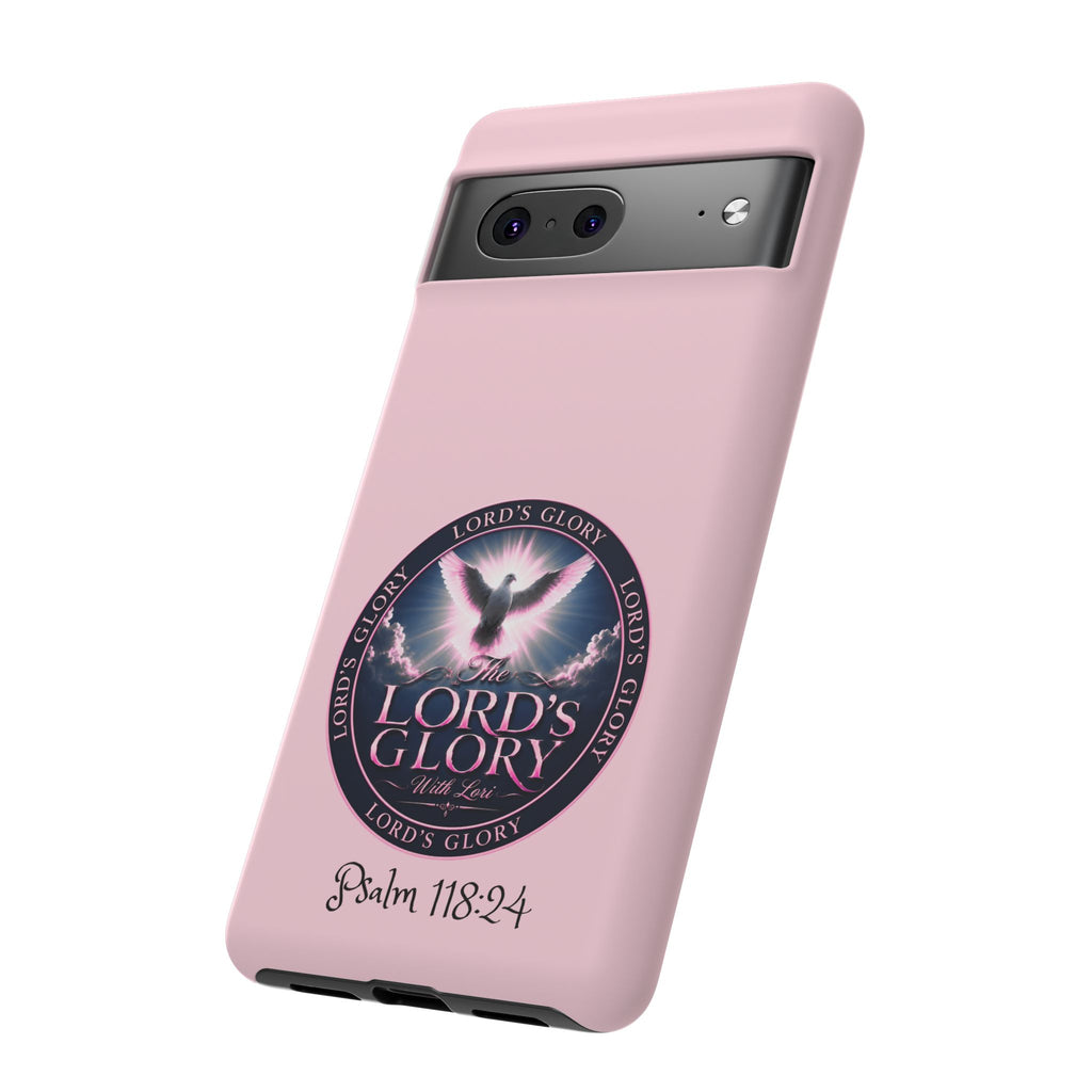 Christian Phone Case – "Lord's Glory with Lori" Dove Design Tough Case (Protective Phone Cover)
