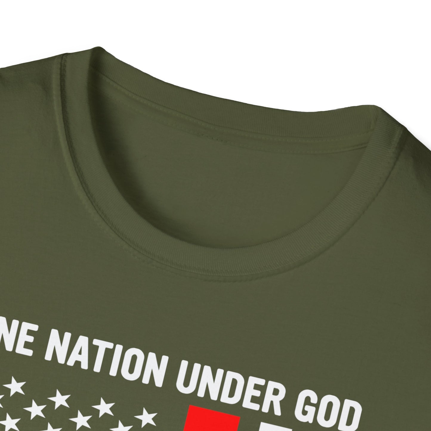 One Nation Under GOD - Unisex Softstyle T-Shirt