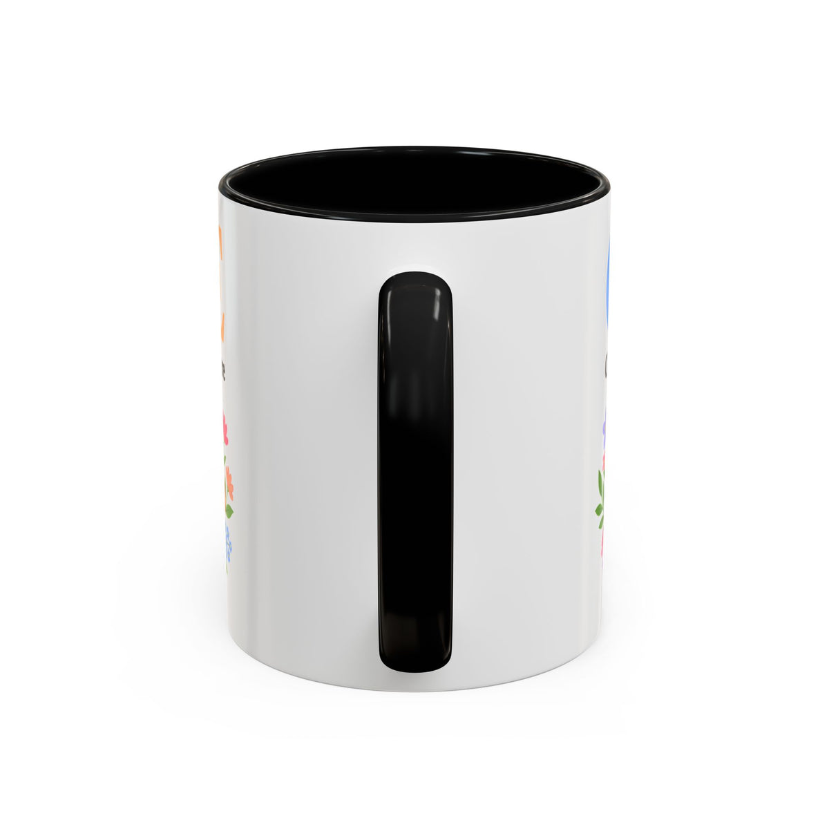 Coffee Lover Floral Graphic - C.o.f.f.e.e. (Christ - Offers - Forgiveness - For Everyone - Everywhere)  Accent Coffee Mug (11, 15oz)