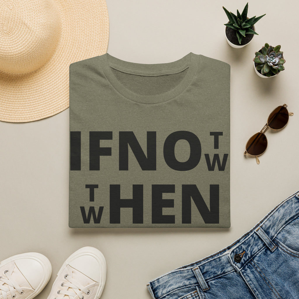 If Not Now Then When T-Shirt | Isaiah 55:6 Scripture Tee