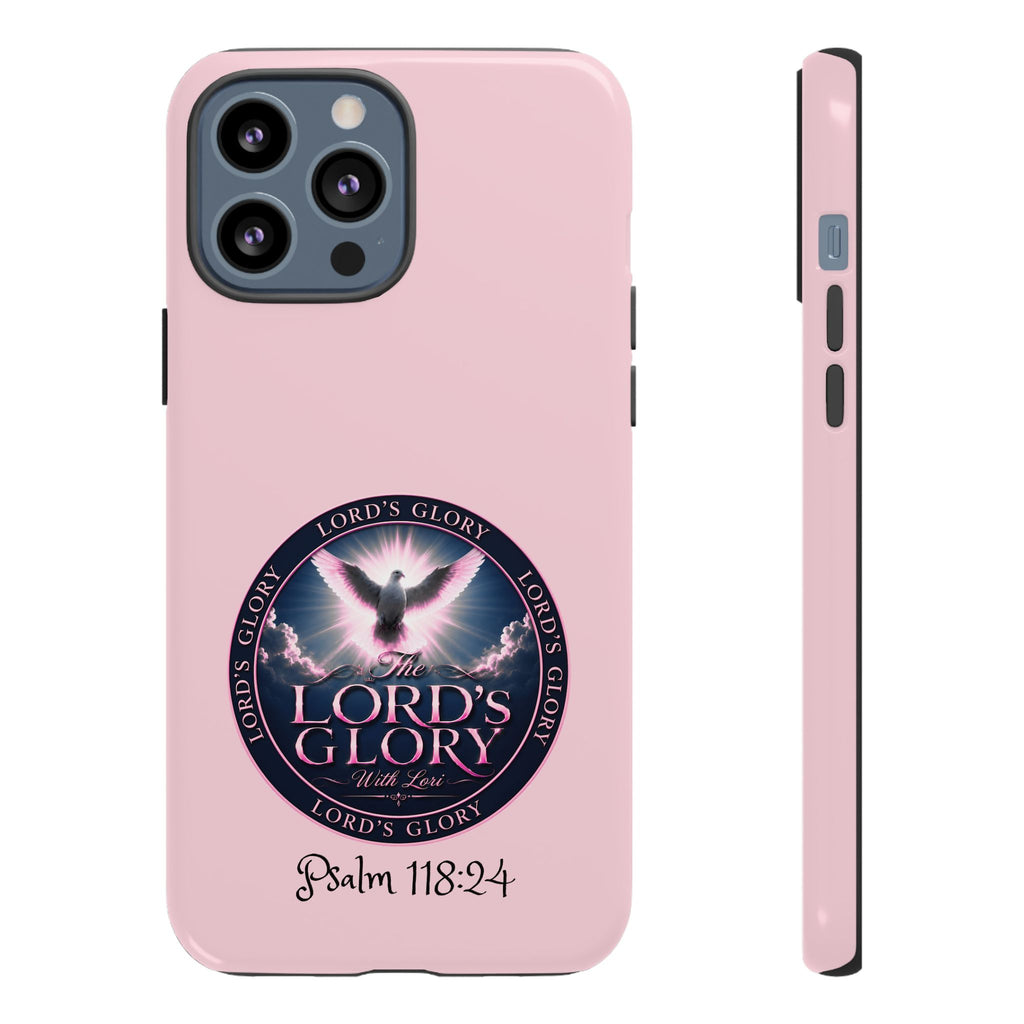Christian Phone Case – "Lord's Glory with Lori" Dove Design Tough Case (Protective Phone Cover)