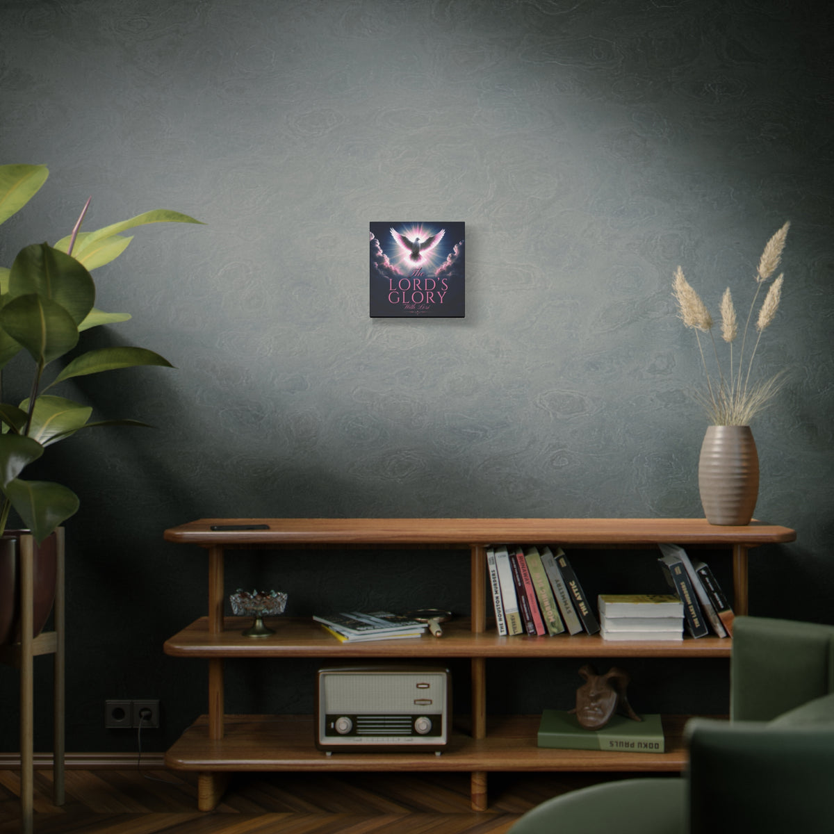 Christian Wall Art Canvas - "The Lord's Glory with Lori" Dove Print