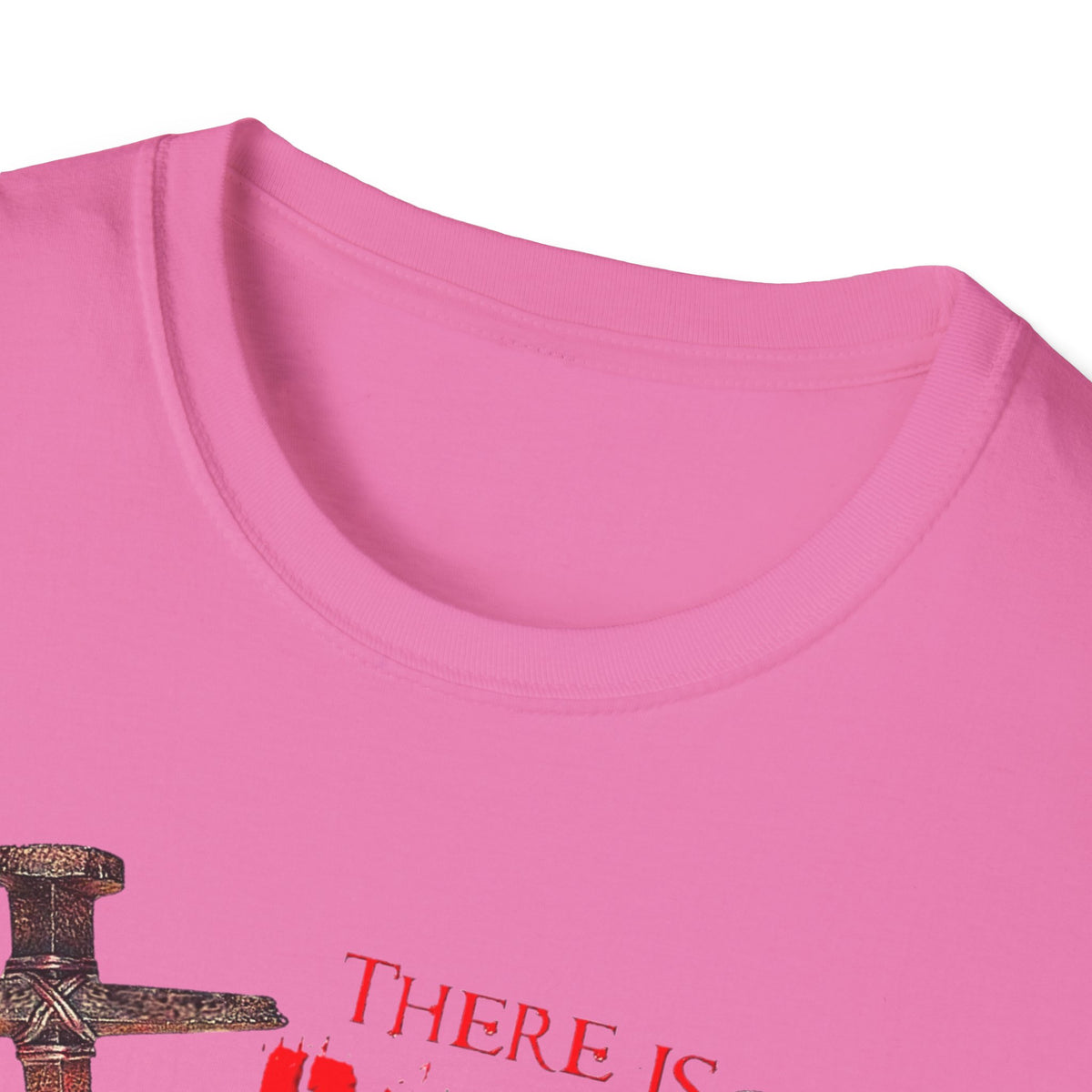 There's Power in the Blood of Jesus T-Shirt — Christian Cross Faith Shirt (Washed by the Blood)