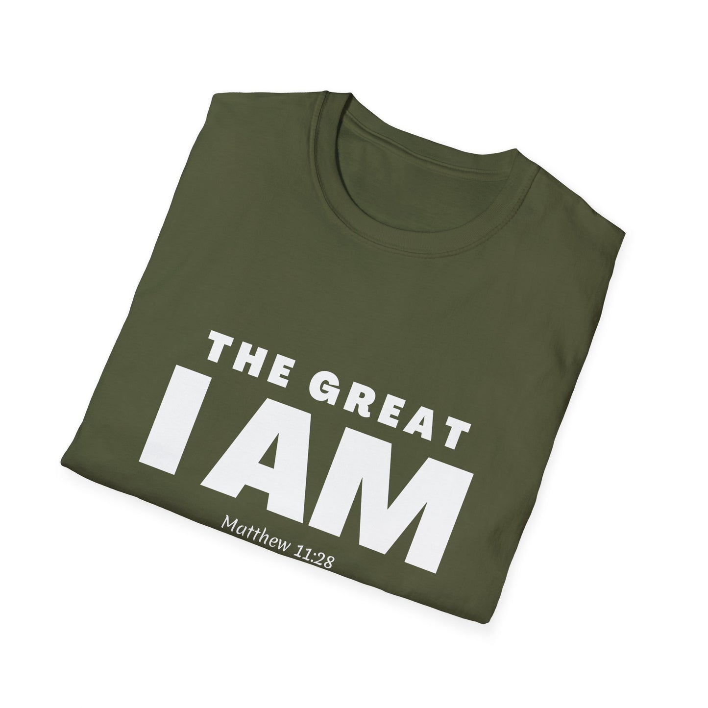 The Great I AM - Men's and Woman's Softstyle T-Shirt