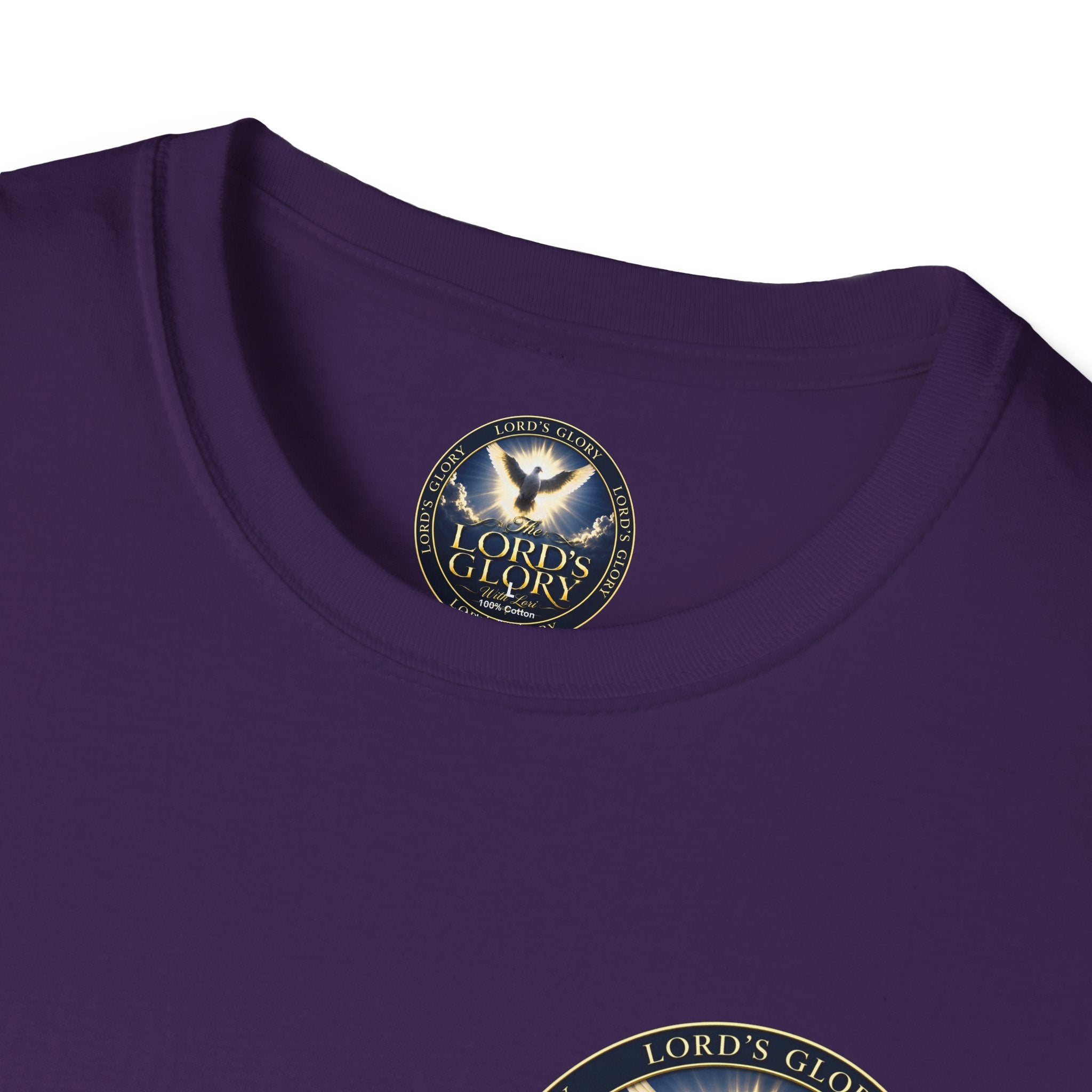 Lord's Glory with Lori Dove T‑Shirt — Christian Faith Logo Tee