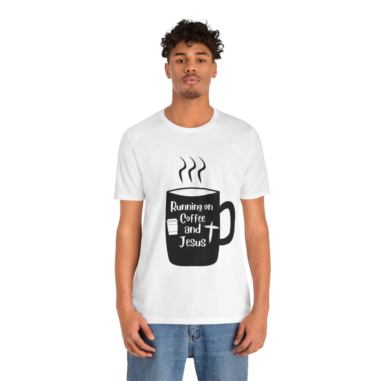 Coffee and JESUS - Unisex Jersey Short Sleeve Tee