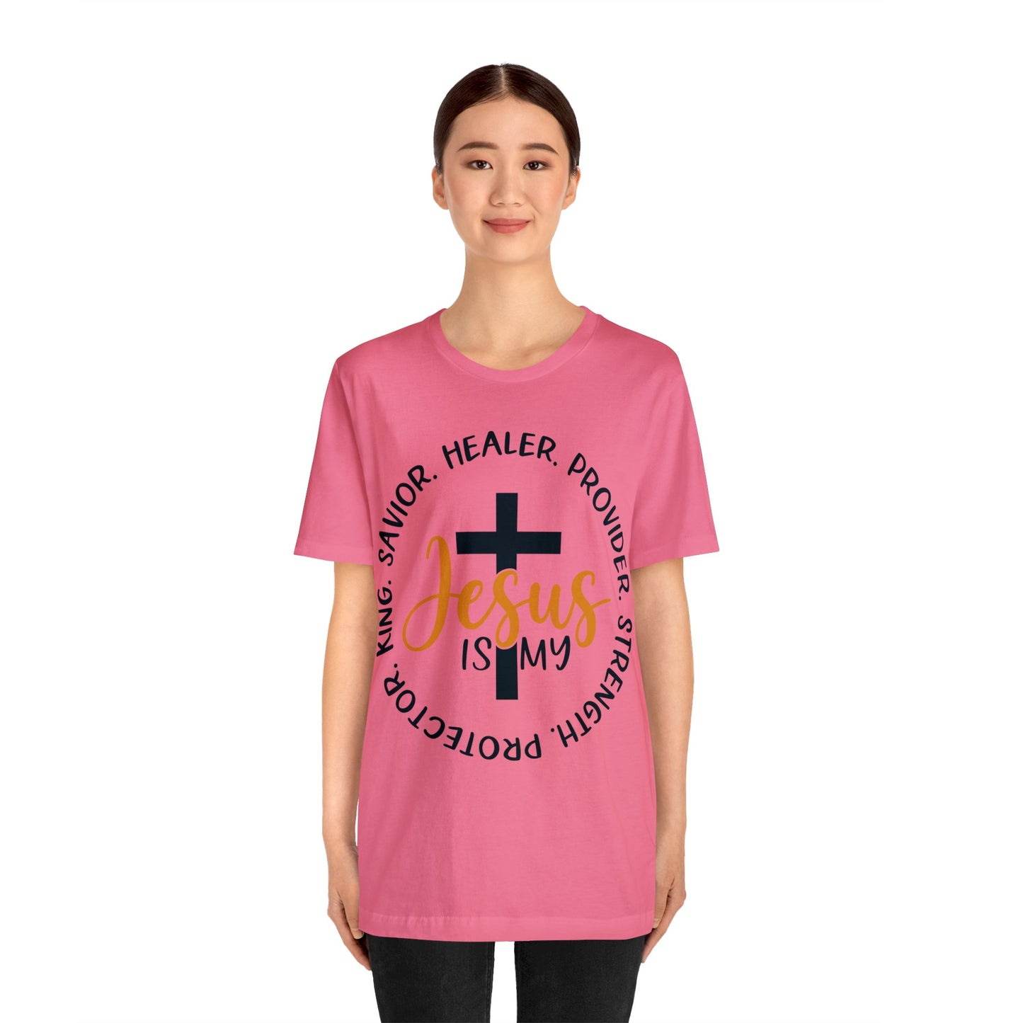 Savior Healer Provider - Unisex Jersey Short Sleeve Tee