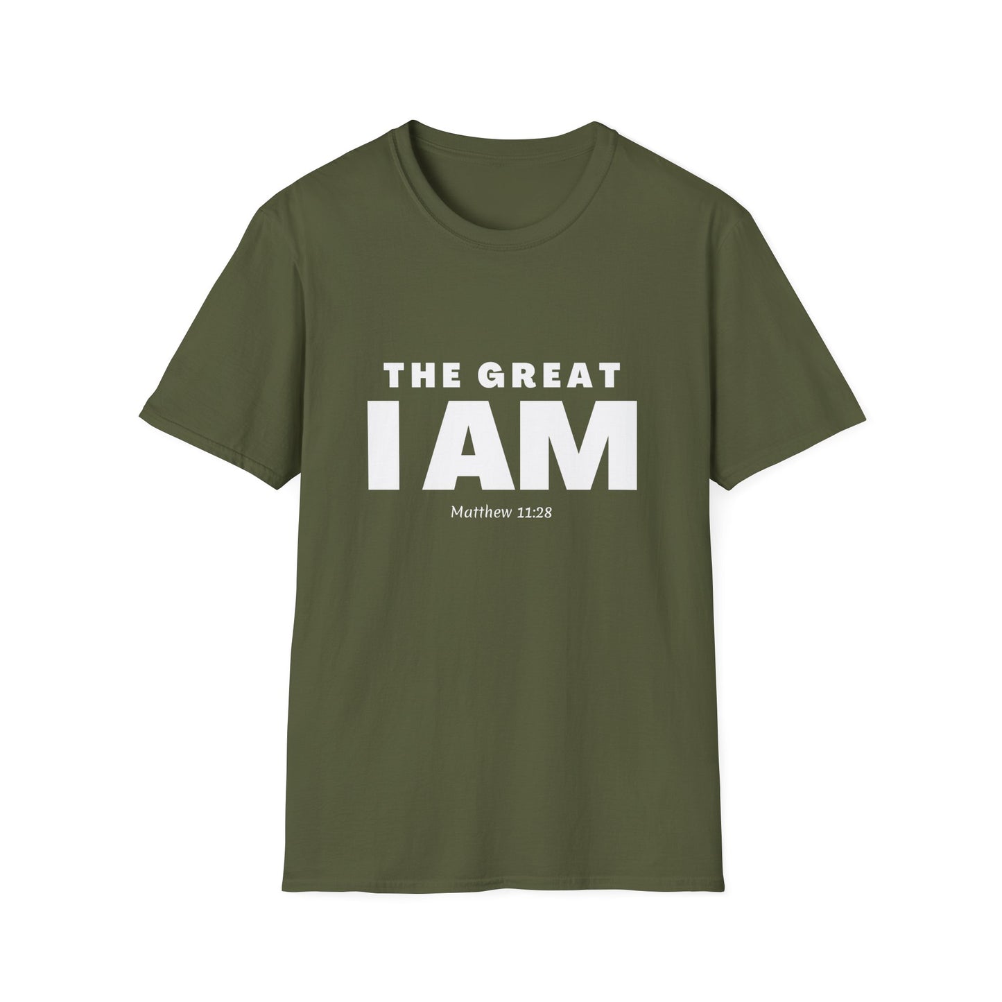 The Great I AM - Men's and Woman's Softstyle T-Shirt