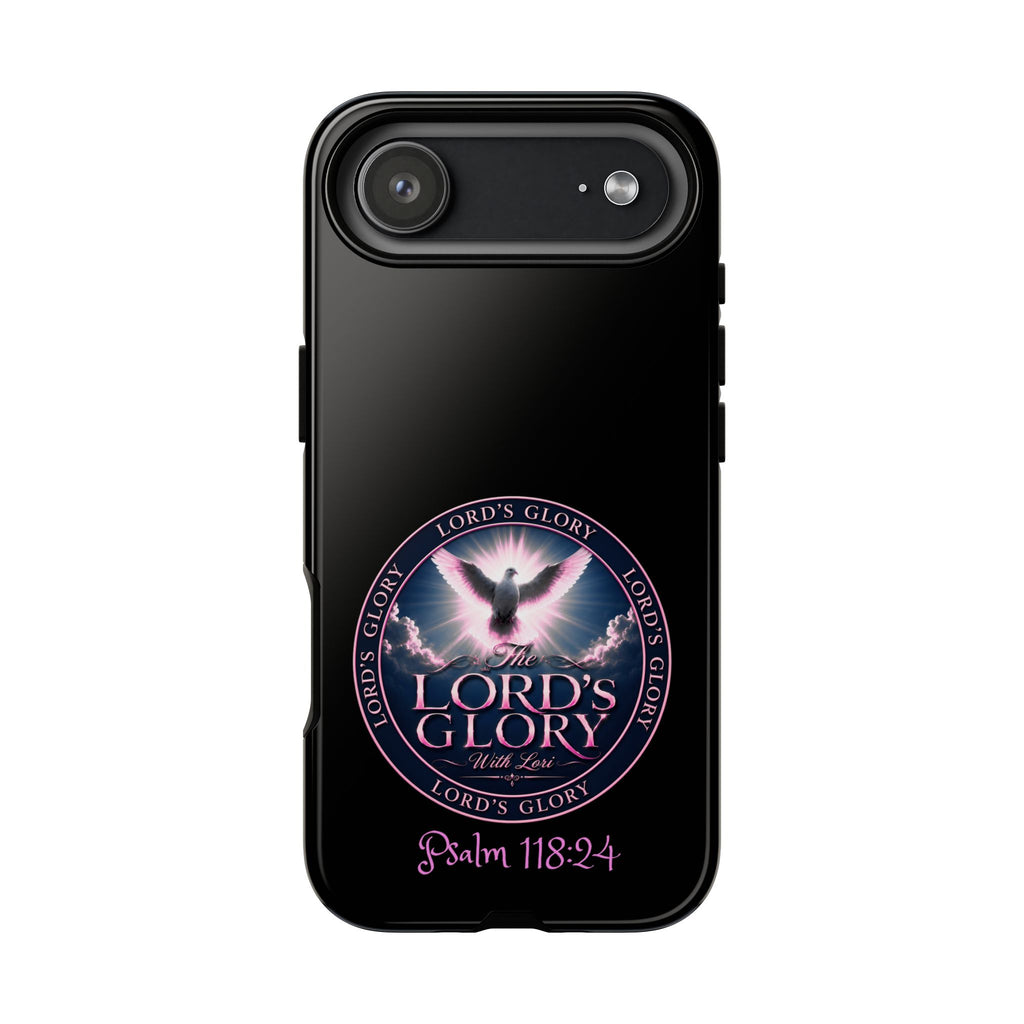 Christian Phone Case – "Lord's Glory with Lori" Dove Design Tough Case (Protective Phone Cover)