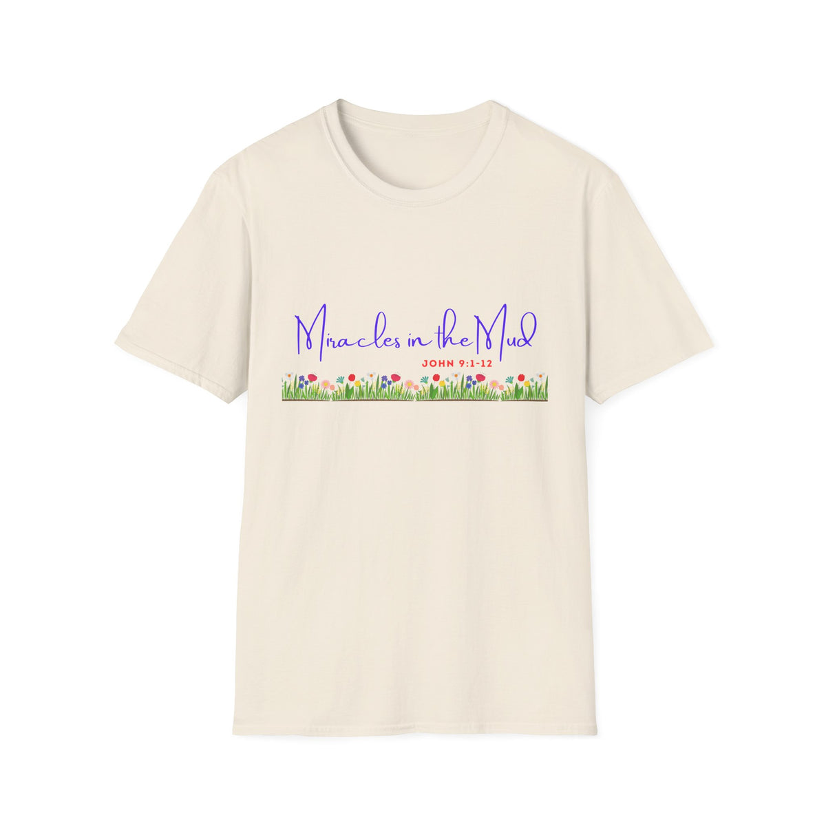 Mama Bear in the Meadow Kids Tee | Floral Meadow Script