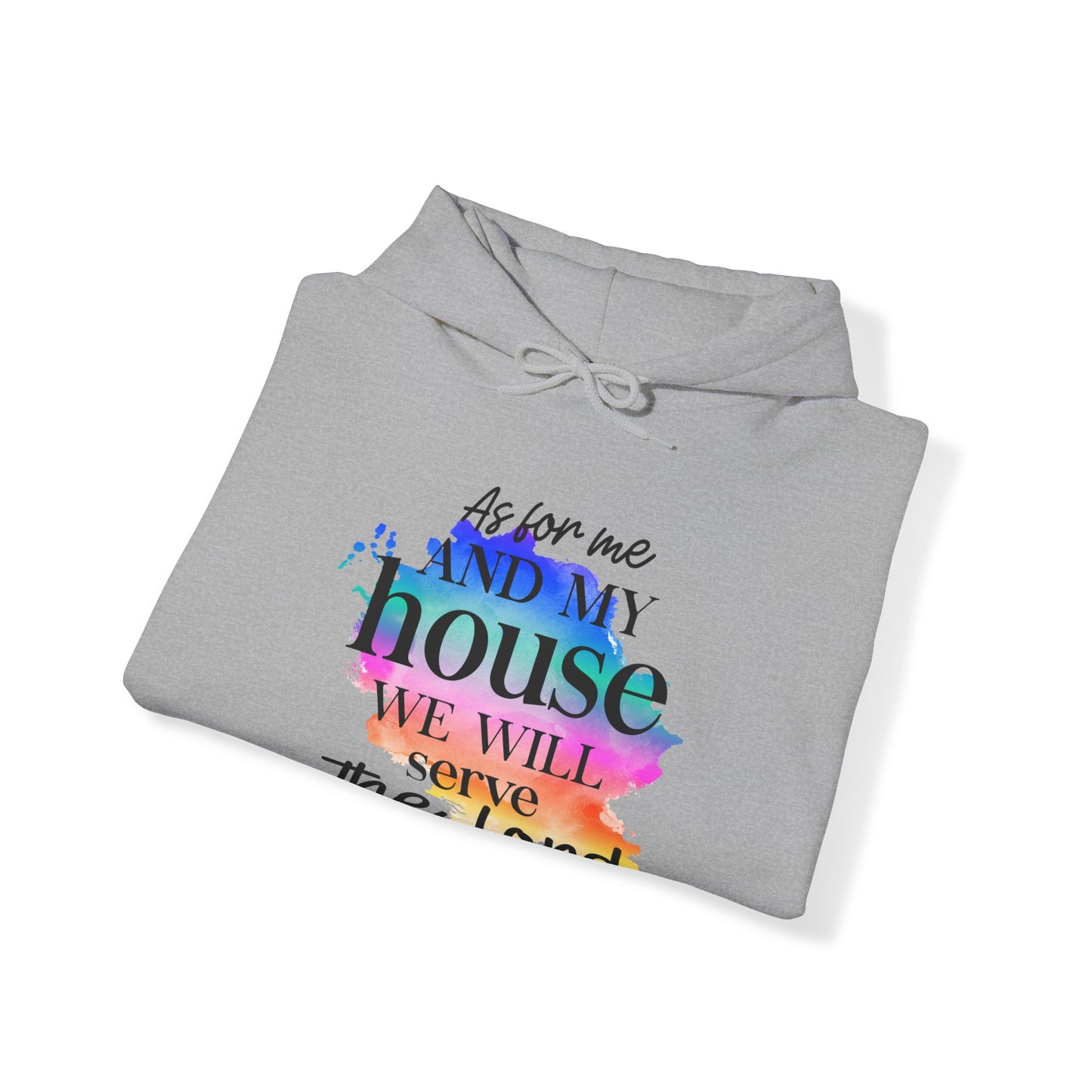 As For Me and My House - Unisex Heavy Blend Hooded Sweatshirt