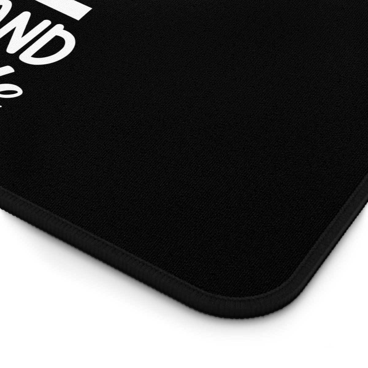 With Jesus in Her Heart and Coffee in Her Hand Desk Mat