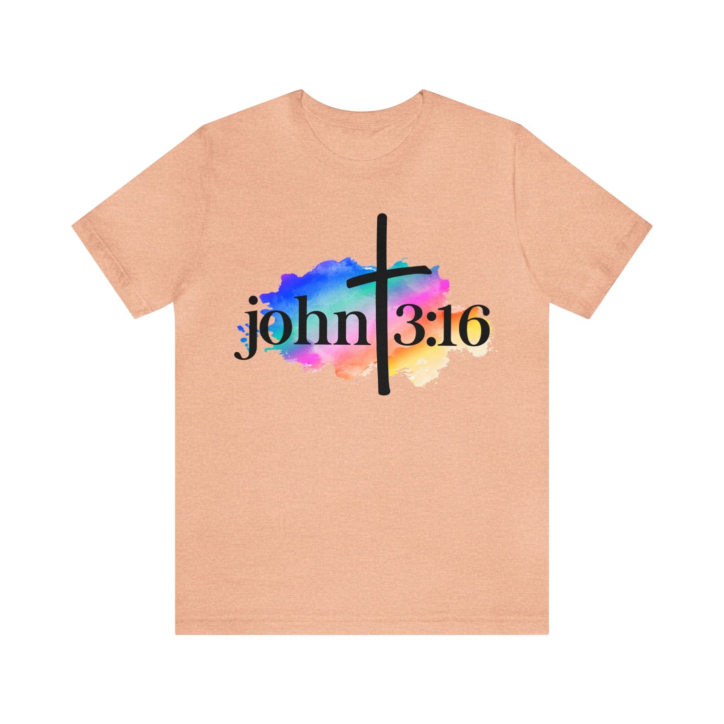 John 3:16 - Unisex Jersey Short Sleeve Tee