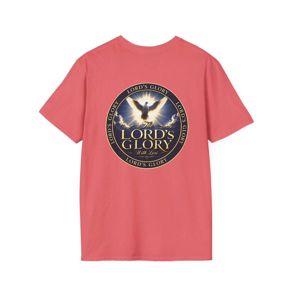 Lord's Glory with Lori Dove T‑Shirt — Christian Faith Logo Tee