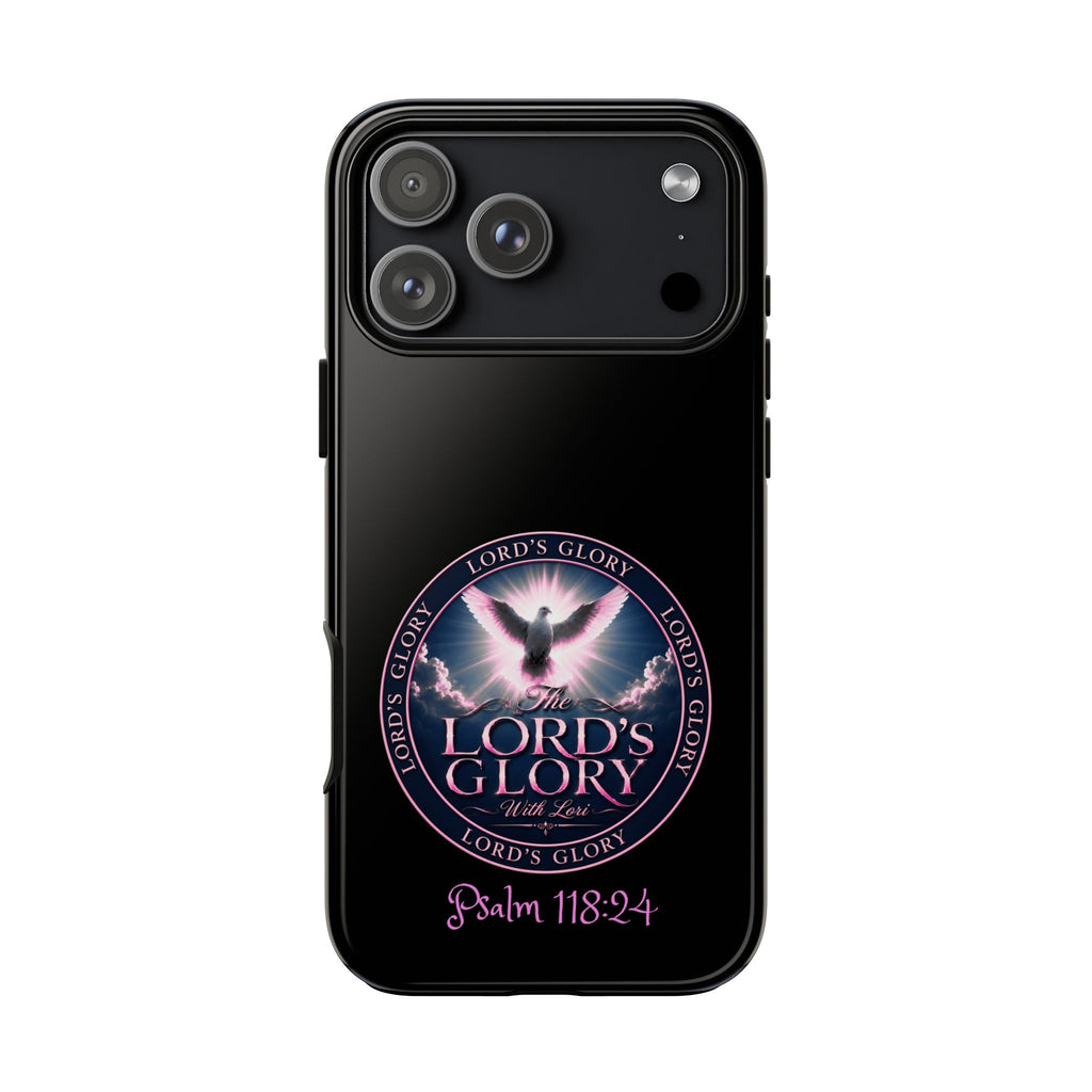 Christian Phone Case – "Lord's Glory with Lori" Dove Design Tough Case (Protective Phone Cover)