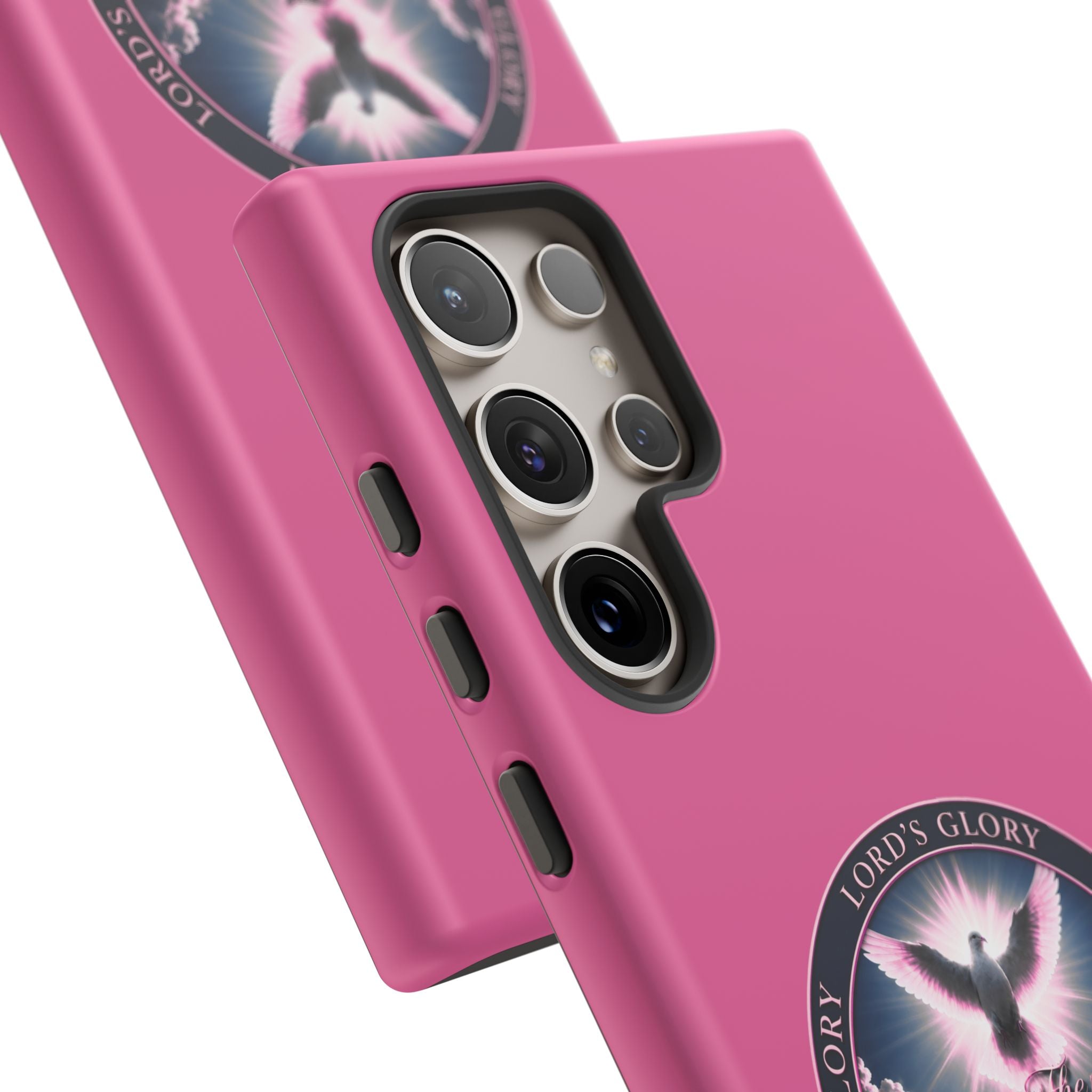 Christian Phone Case – "Lord's Glory with Lori" Dove Design Tough Case (Protective Phone Cover)