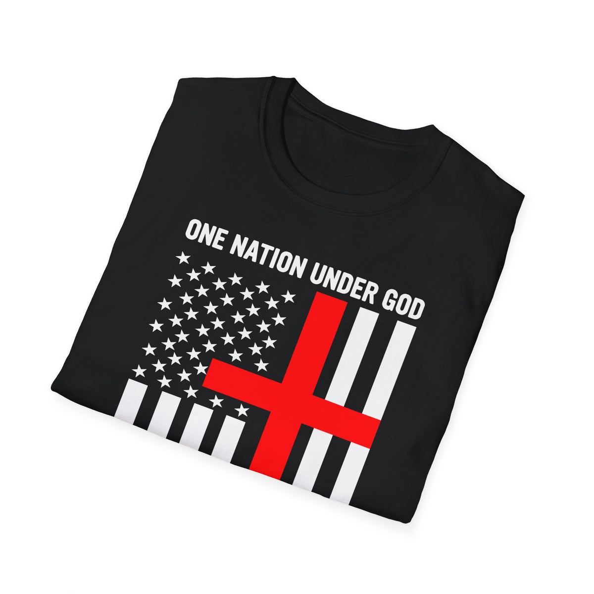 One Nation Under GOD - Mens Womans Softstyle T-Shirt