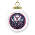 Christmas Ornament — "The Lord's Glory with Lori" Dove Ball