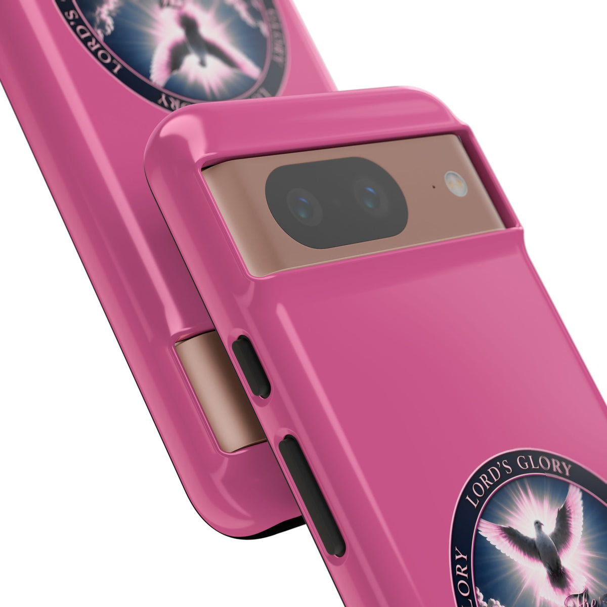 Christian Phone Case – "Lord's Glory with Lori" Dove Design Tough Case (Protective Phone Cover)