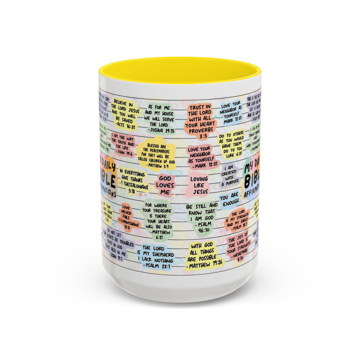 My Daily Bible Affirmations Coffee Mug 15oz/11oz