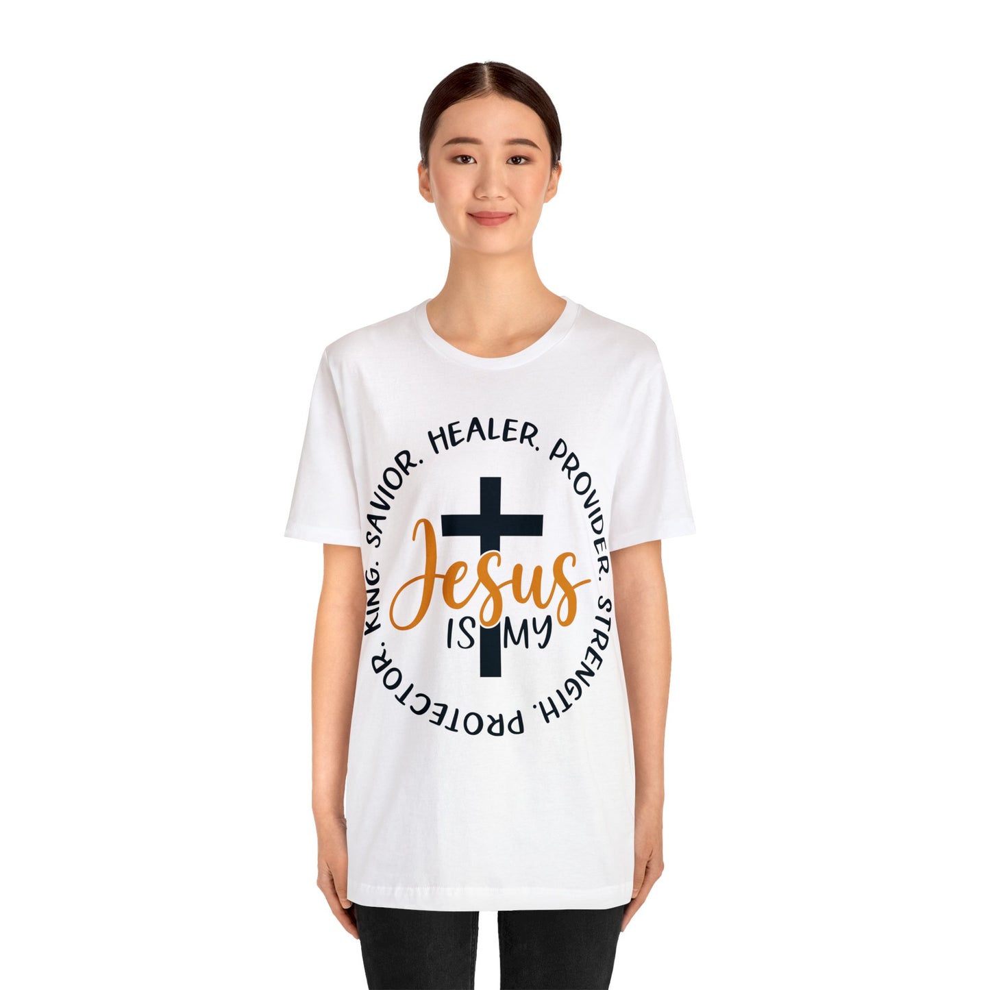 Savior Healer Provider - Unisex Jersey Short Sleeve Tee