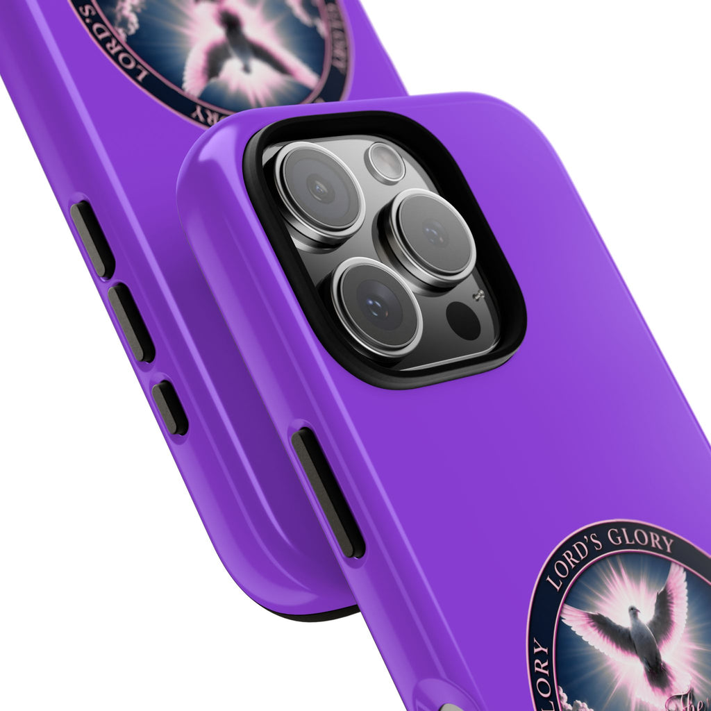 Christian Phone Case – "Lord's Glory with Lori" Dove Design Tough Case (Protective Phone Cover)