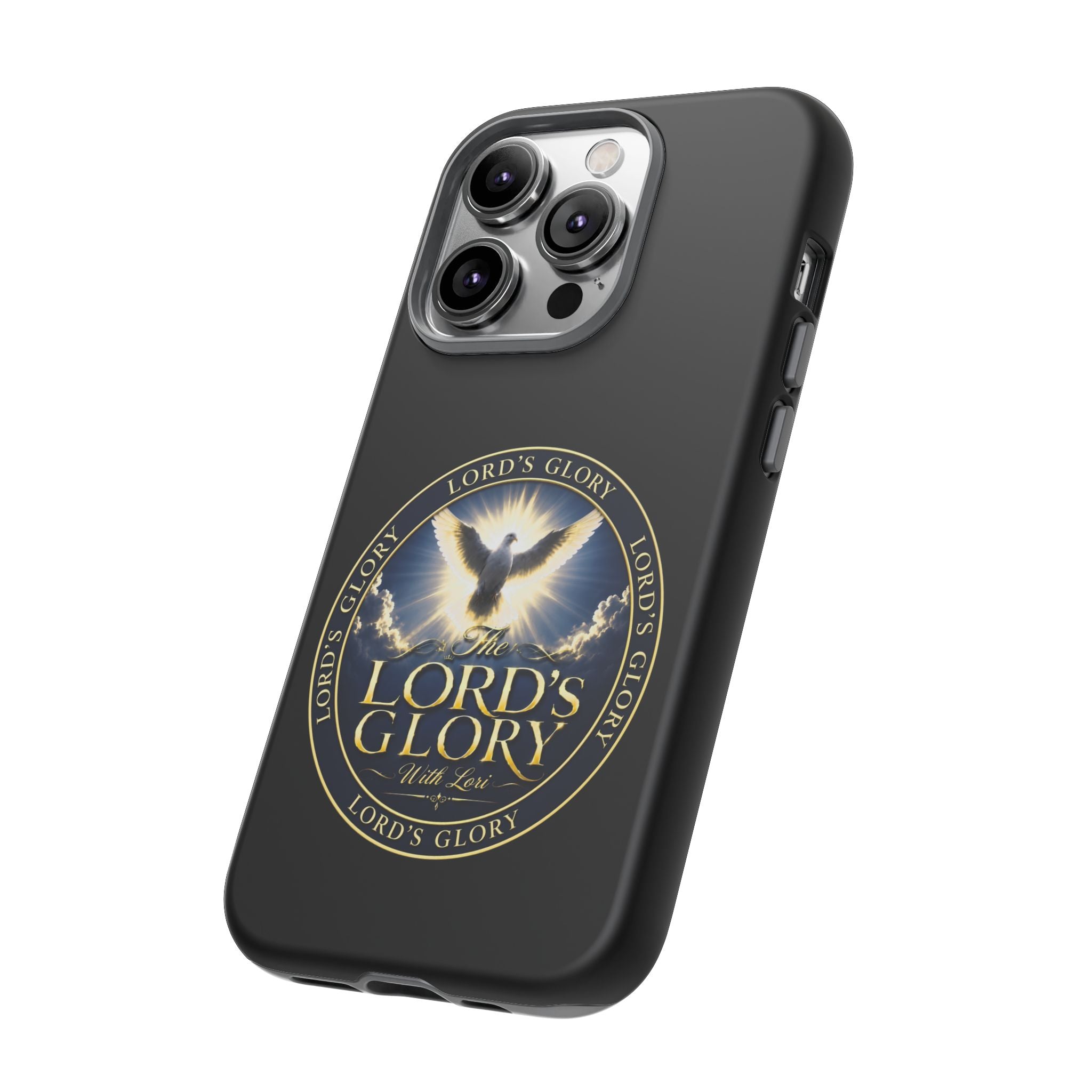 Lord's Glory with Lori Christian Phone Case — Dove & Light Religious iPhone Cover