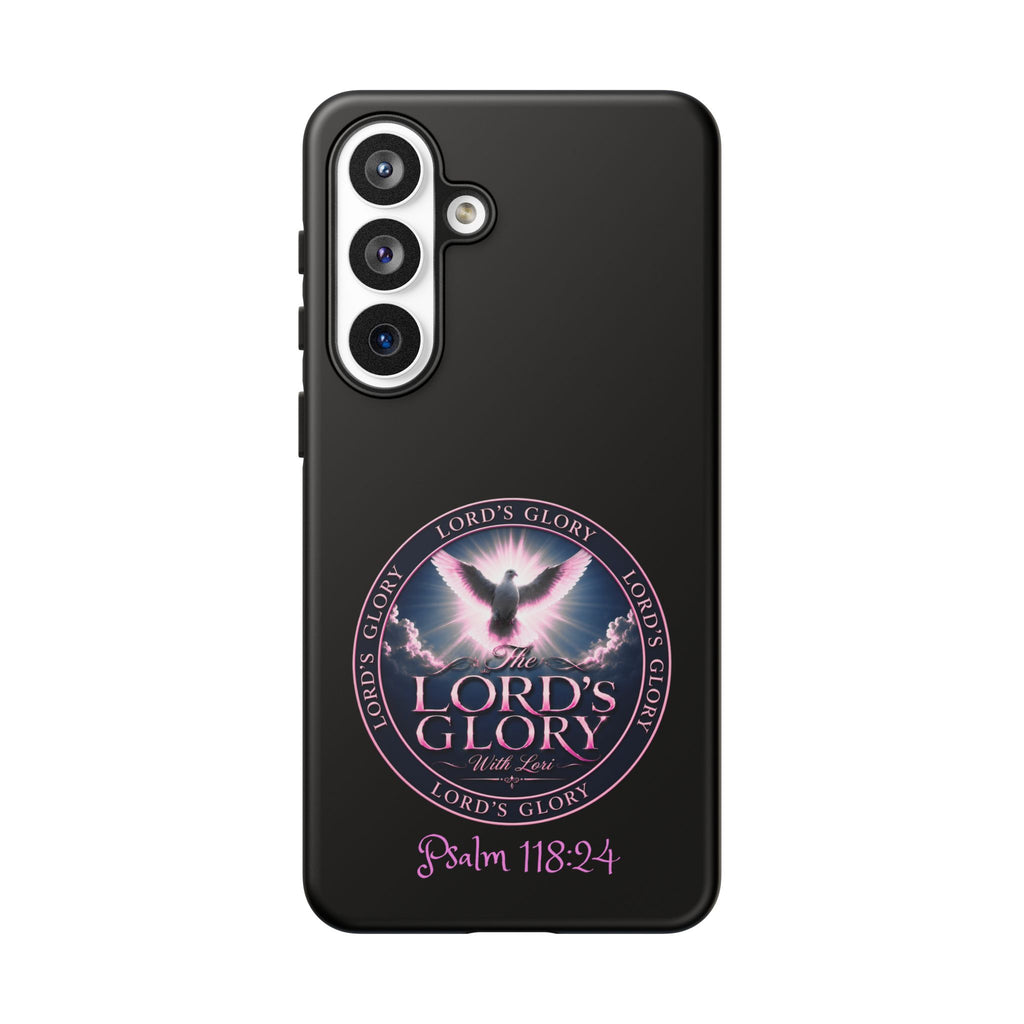 Christian Phone Case – "Lord's Glory with Lori" Dove Design Tough Case (Protective Phone Cover)