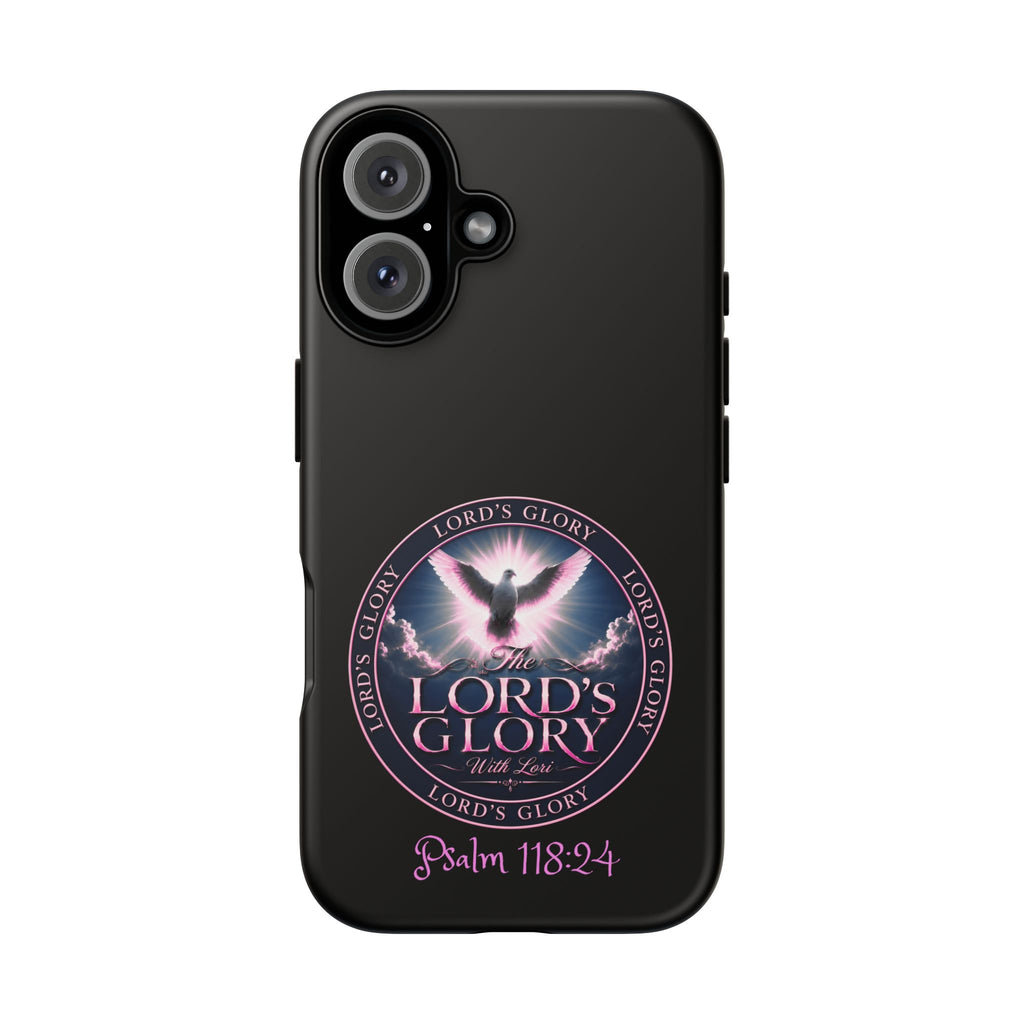 Christian Phone Case – "Lord's Glory with Lori" Dove Design Tough Case (Protective Phone Cover)