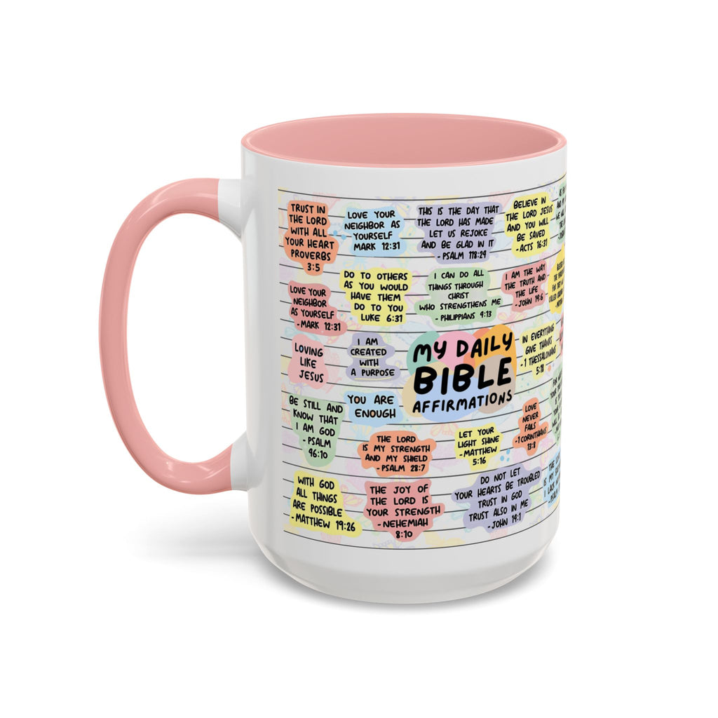 My Daily Bible Affirmations Coffee Mug 15oz/11oz