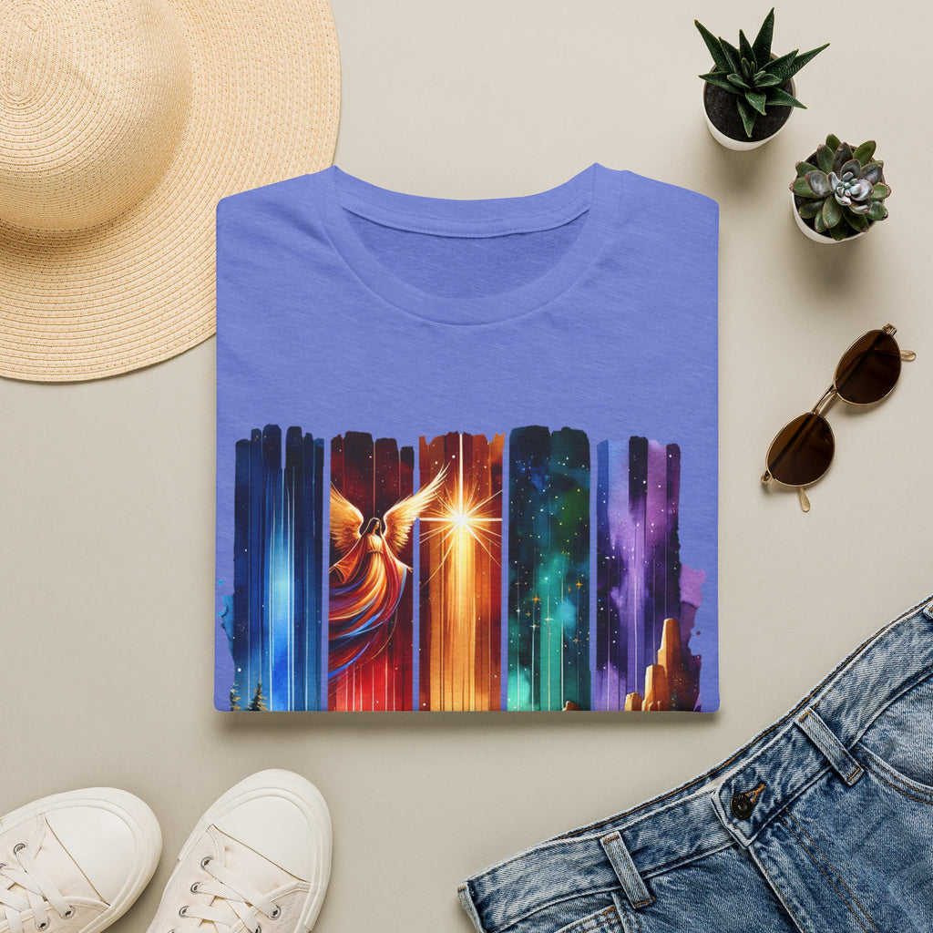 Vibrant Fantasy T-Shirt, Colorful Graphic Tee, Unisex Art Shirt, Great Gift for Fans, Unique Casual Wear, The King is Born Shirt
