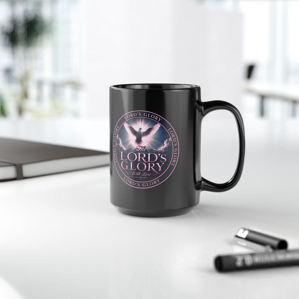 Lord's Glory with Lori Ceramic Mug — Inspirational Dove Design (11oz & 15oz)