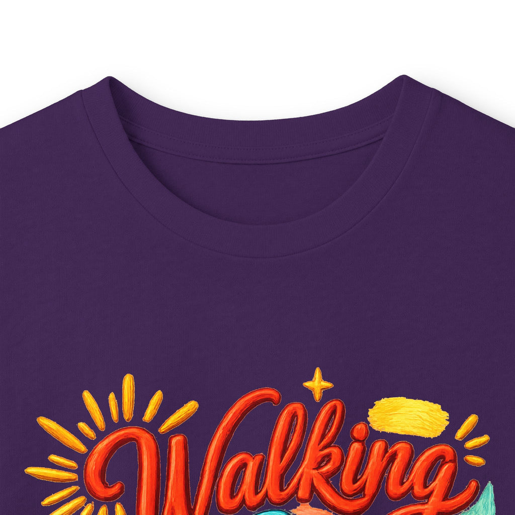 “Walking on Faith and Sunshine” Floral Long Sleeve Tee