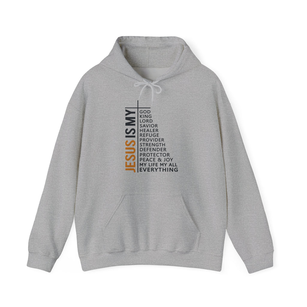 Jesus is My - Mens Womans Heavy Blend Hooded Sweatshirt
