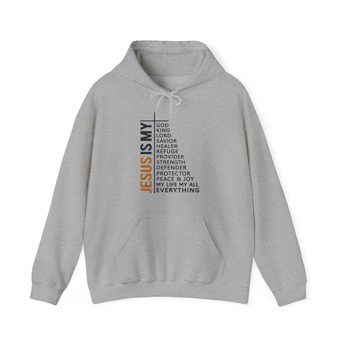 Jesus is My - Mens Womans Heavy Blend Hooded Sweatshirt