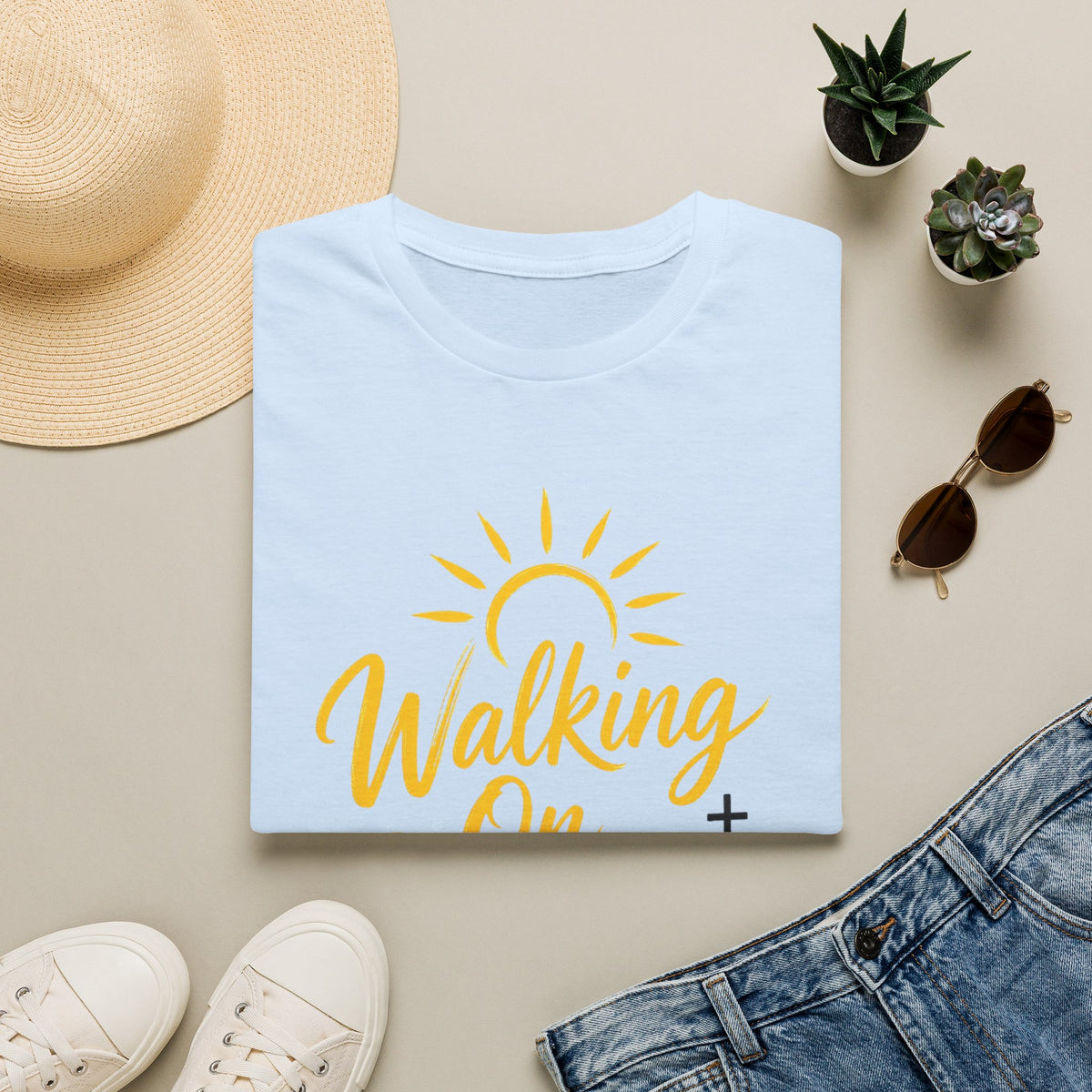 Walking on Sunshine Psalms 118:24 Softstyle T-Shirt