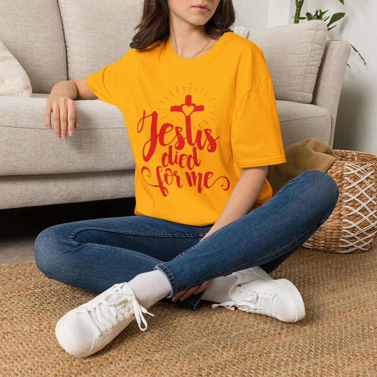 Jesus Died for Me Christian Faith T-Shirt