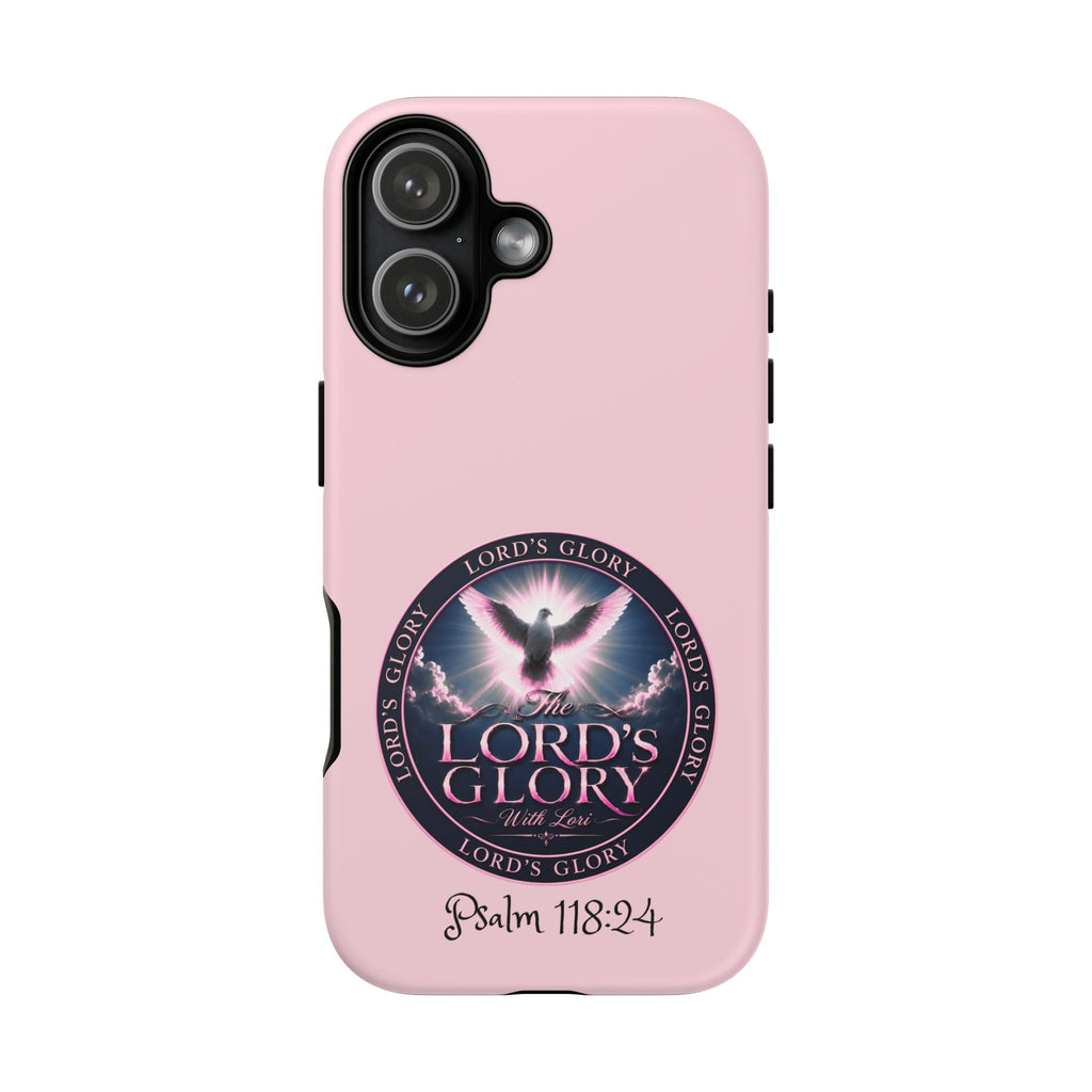 Christian Phone Case – "Lord's Glory with Lori" Dove Design Tough Case (Protective Phone Cover)