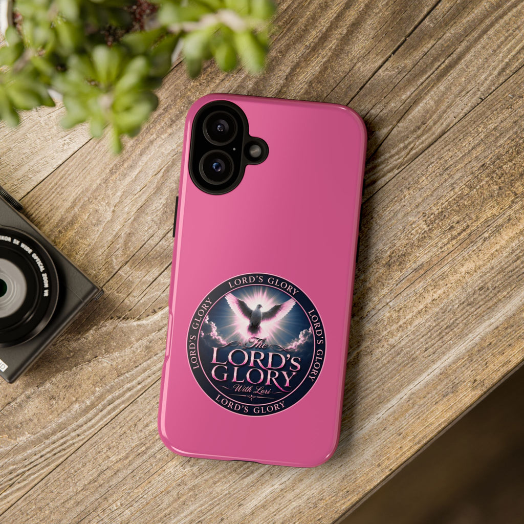 Christian Phone Case – "Lord's Glory with Lori" Dove Design Tough Case (Protective Phone Cover)