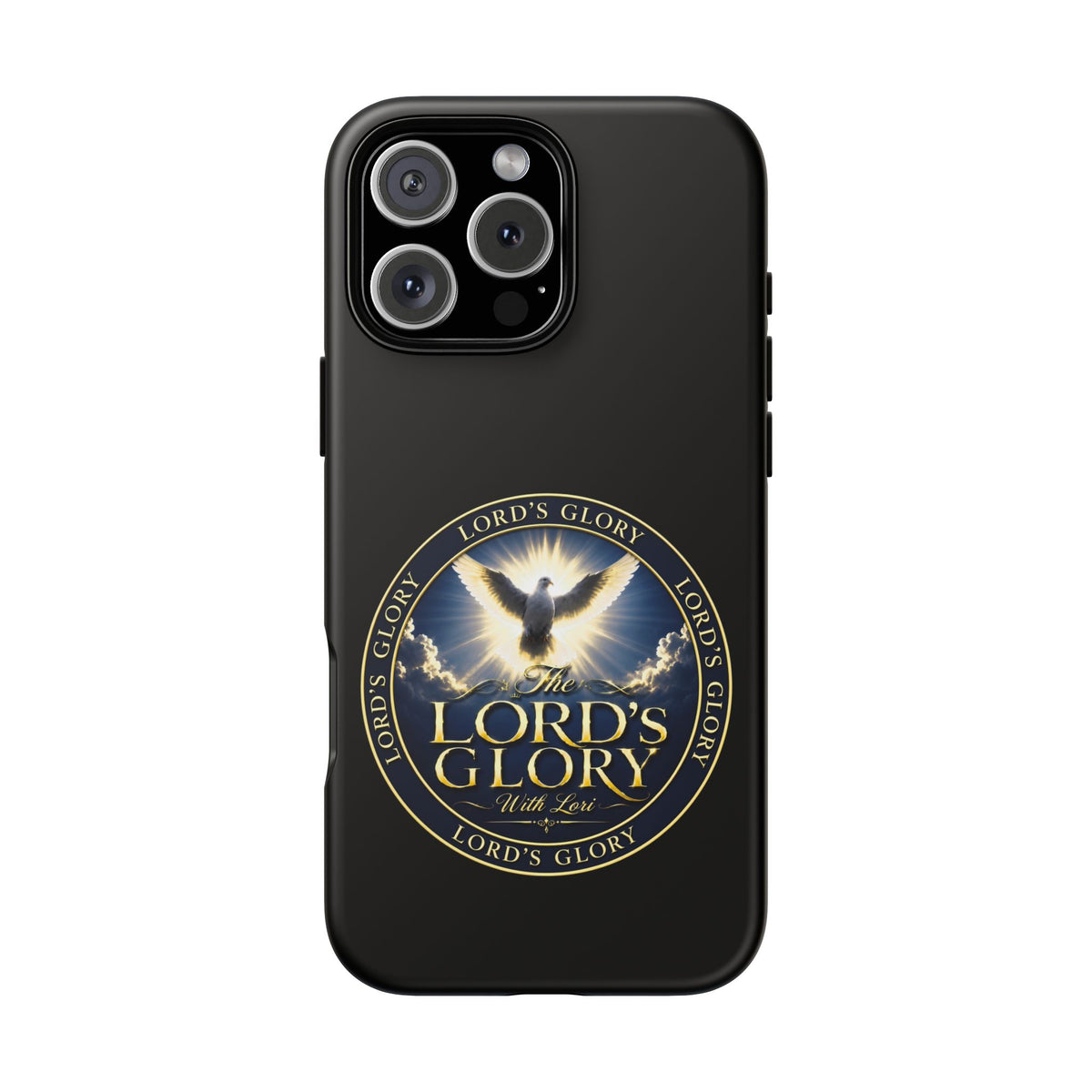 Lord's Glory with Lori Christian Phone Case — Dove & Light Religious iPhone Cover