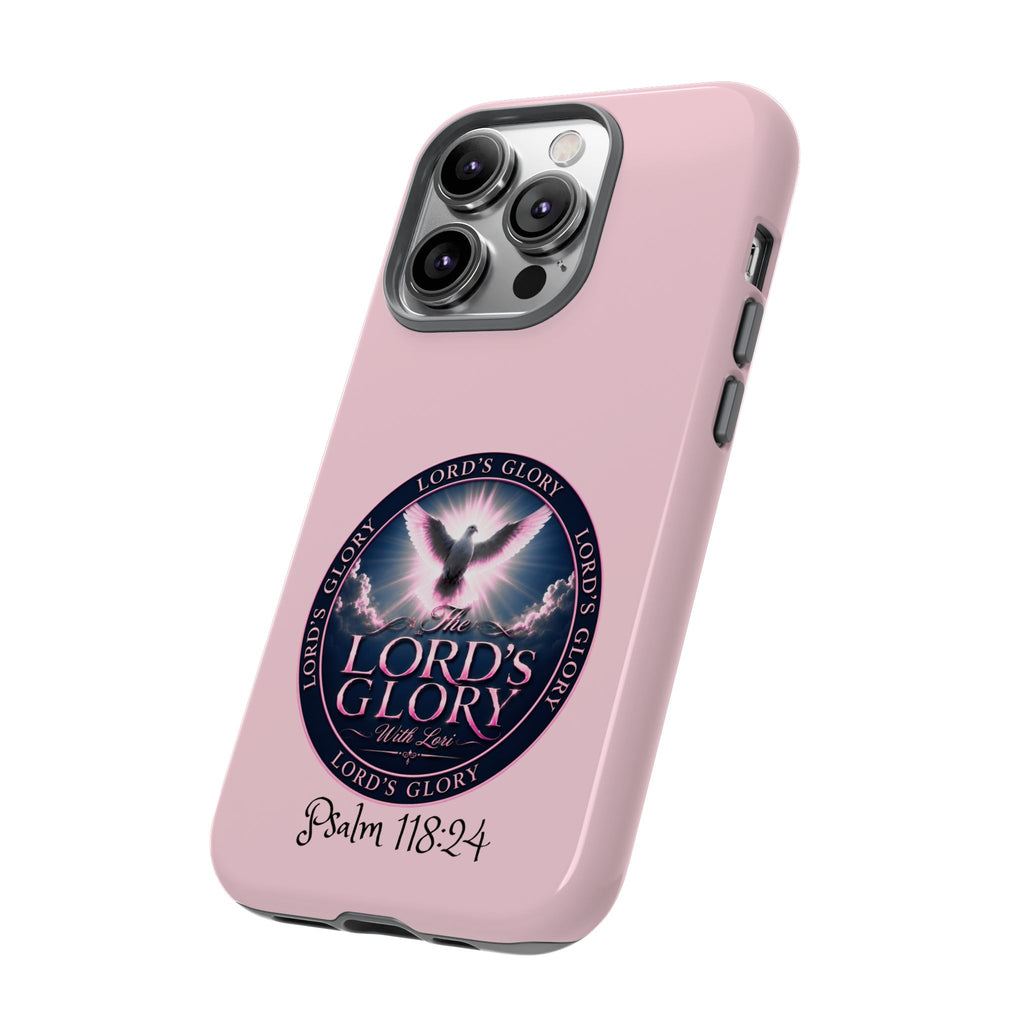 Christian Phone Case – "Lord's Glory with Lori" Dove Design Tough Case (Protective Phone Cover)