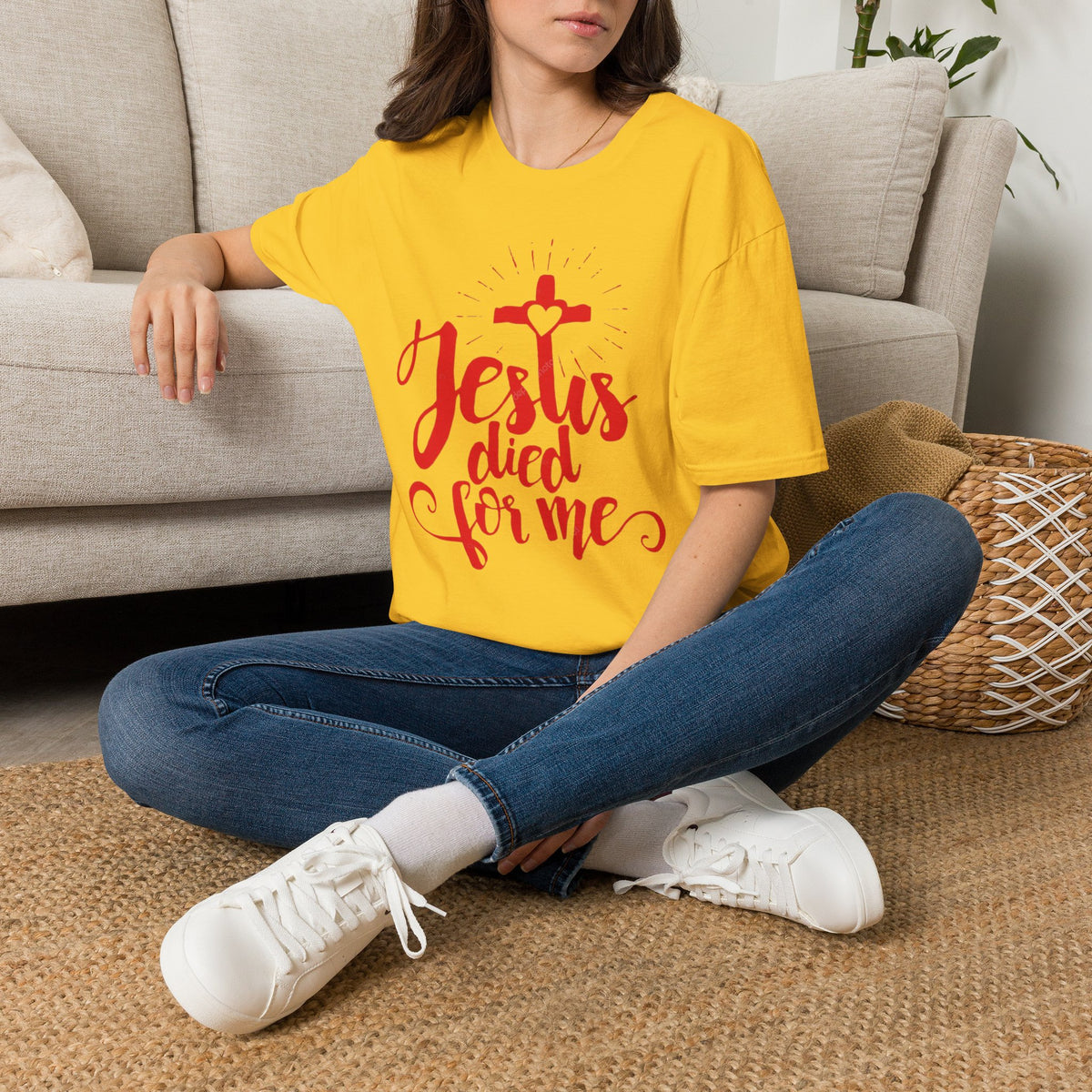 Jesus Died for Me Christian Faith T-Shirt