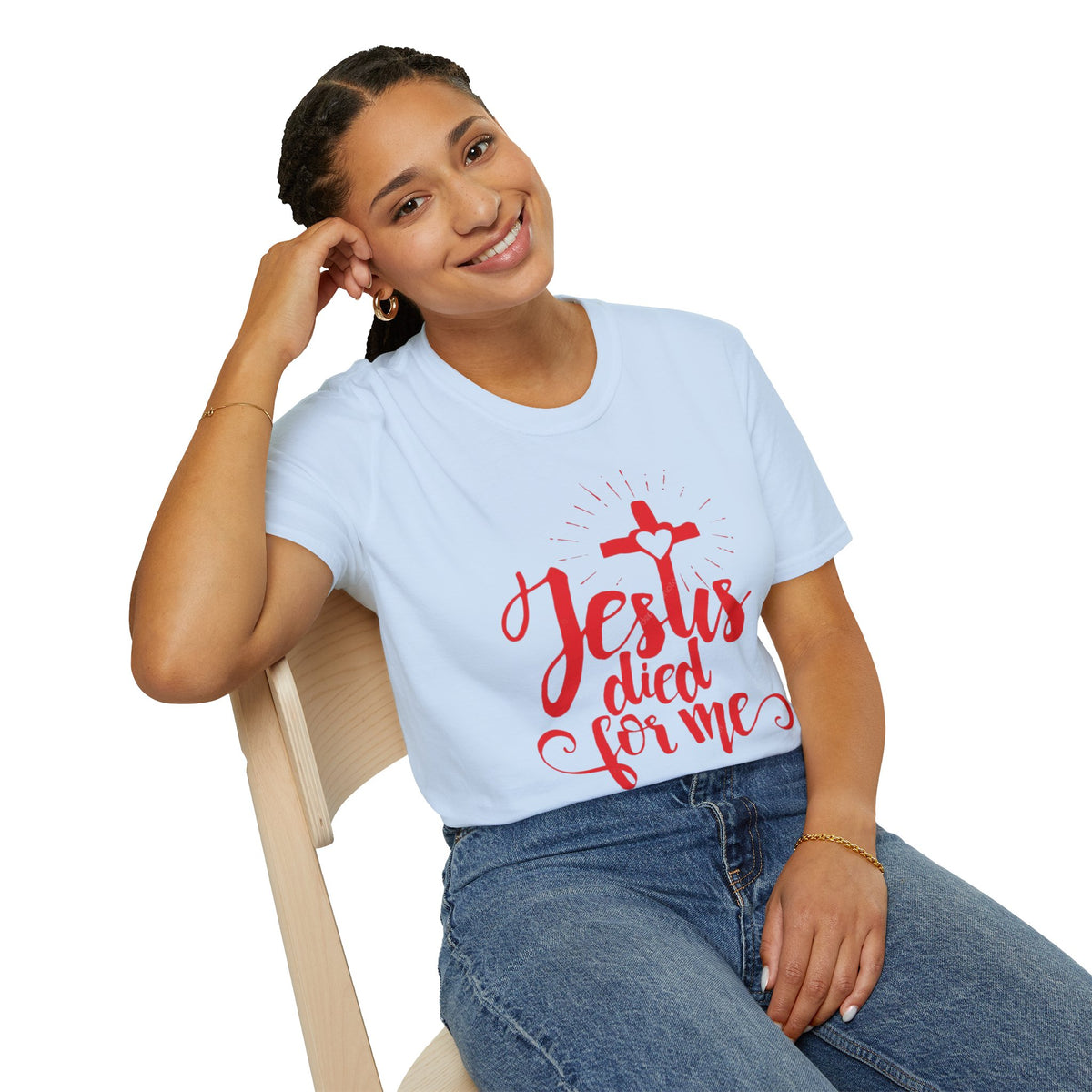 Jesus Died for Me Christian Faith T-Shirt