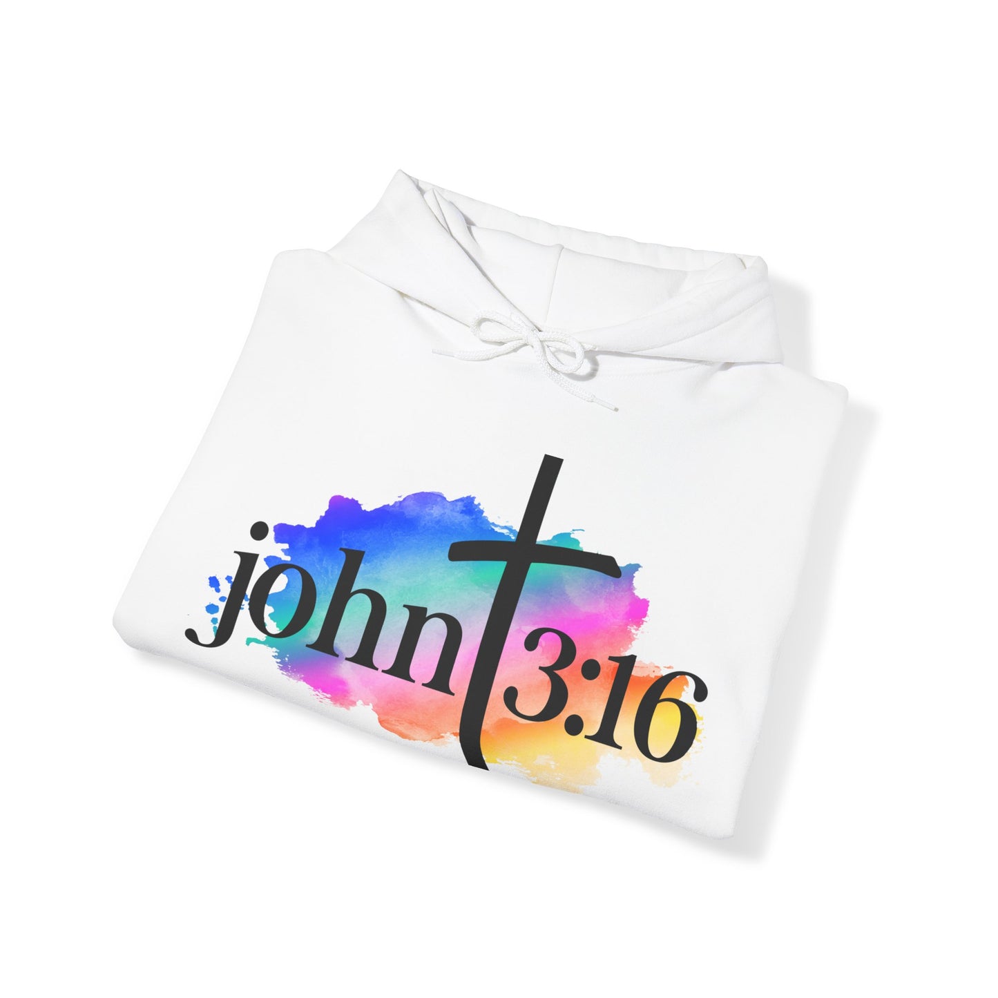 JOHN 3:16 - Unisex Heavy Blend Hooded Sweatshirt